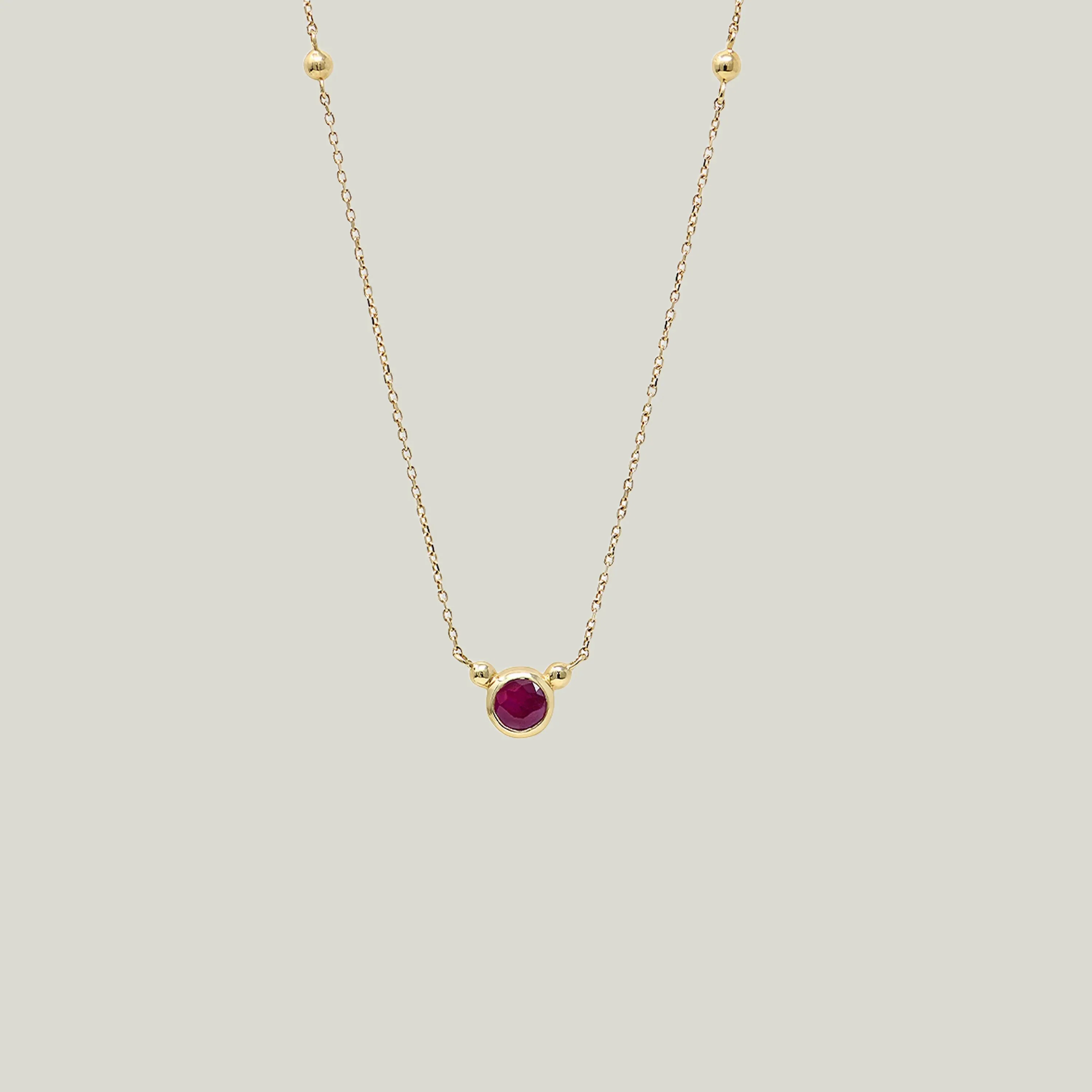 Bonheur Birthstone Necklace - Image 10