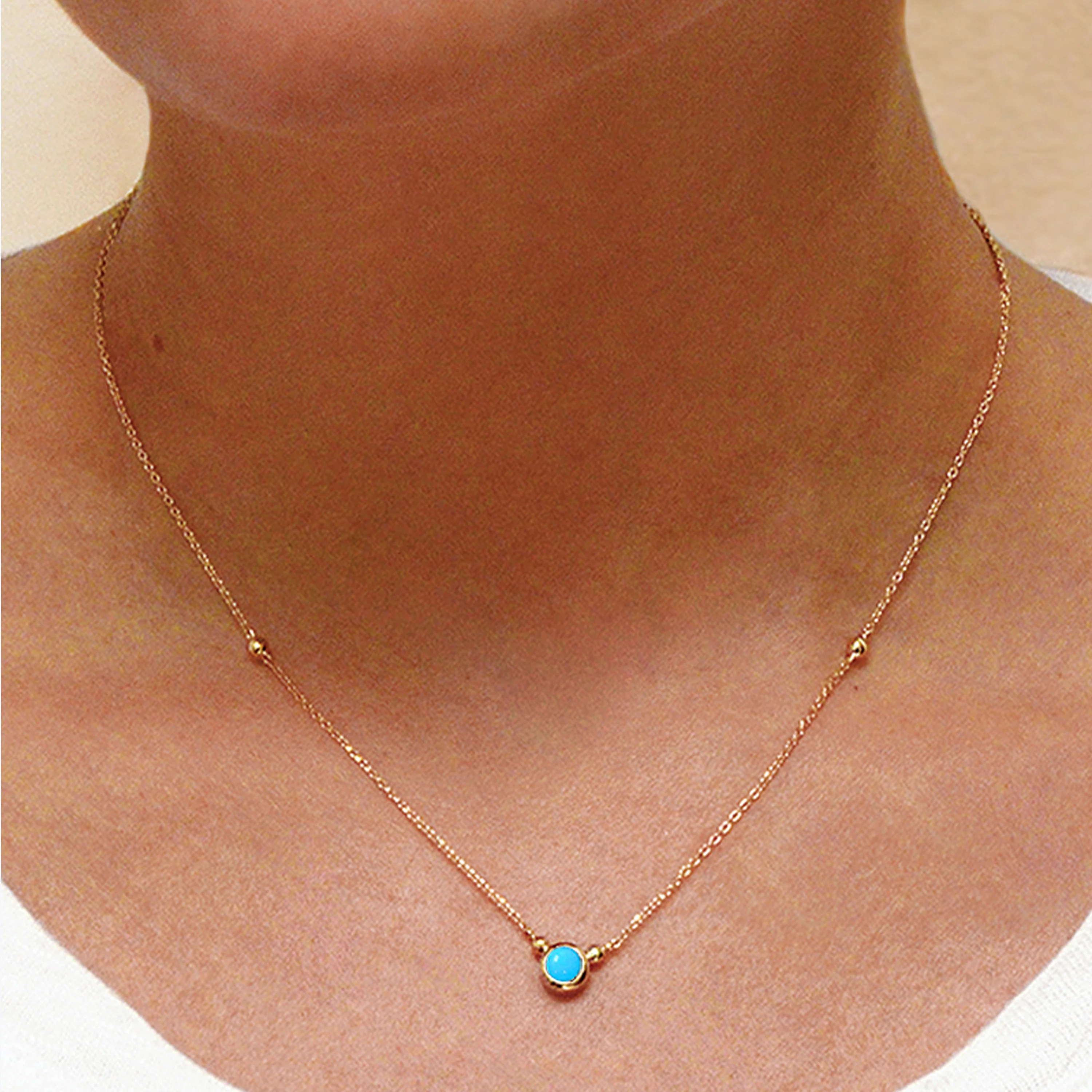 Bonheur Birthstone Necklace - Image 19