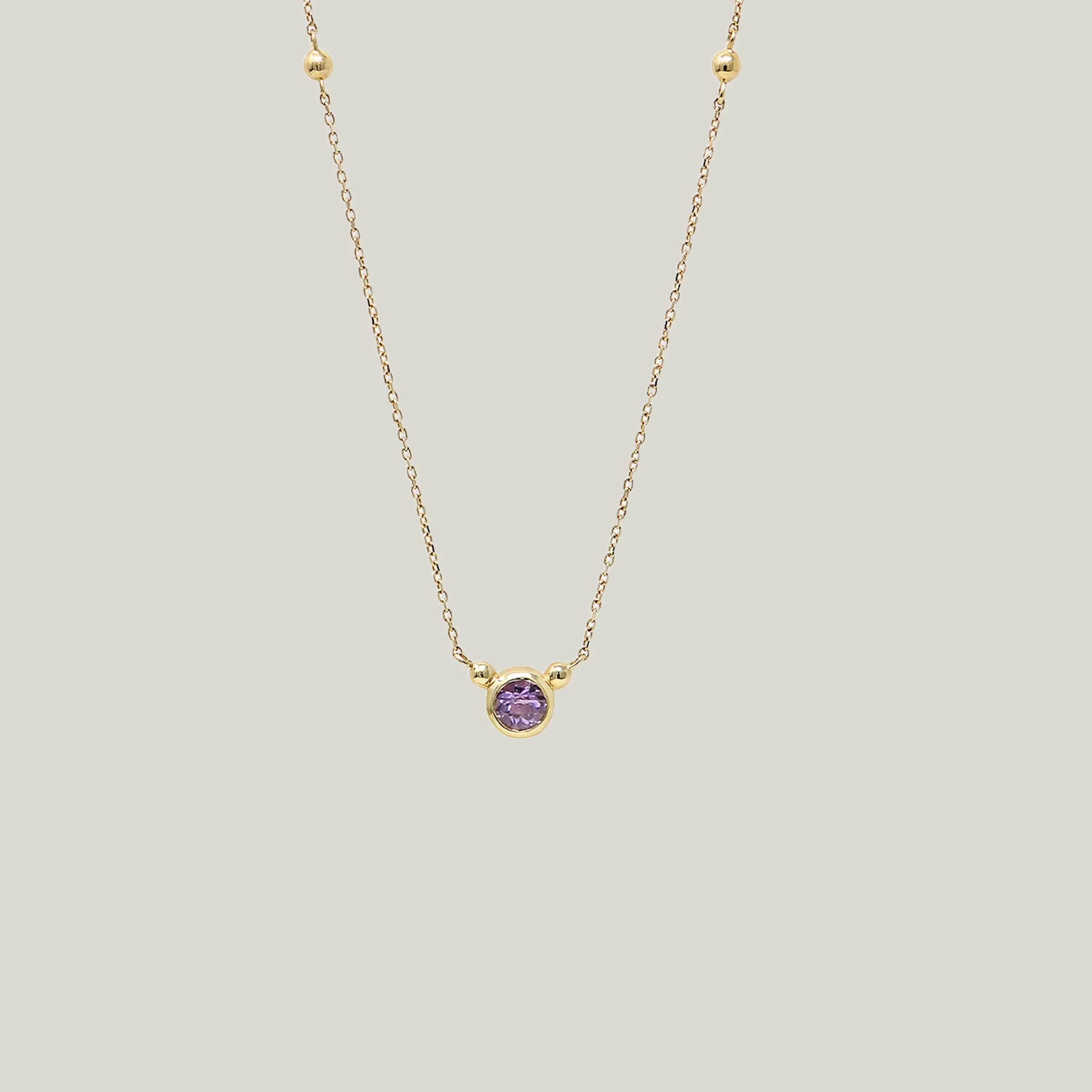 Bonheur Birthstone Necklace - Image 2
