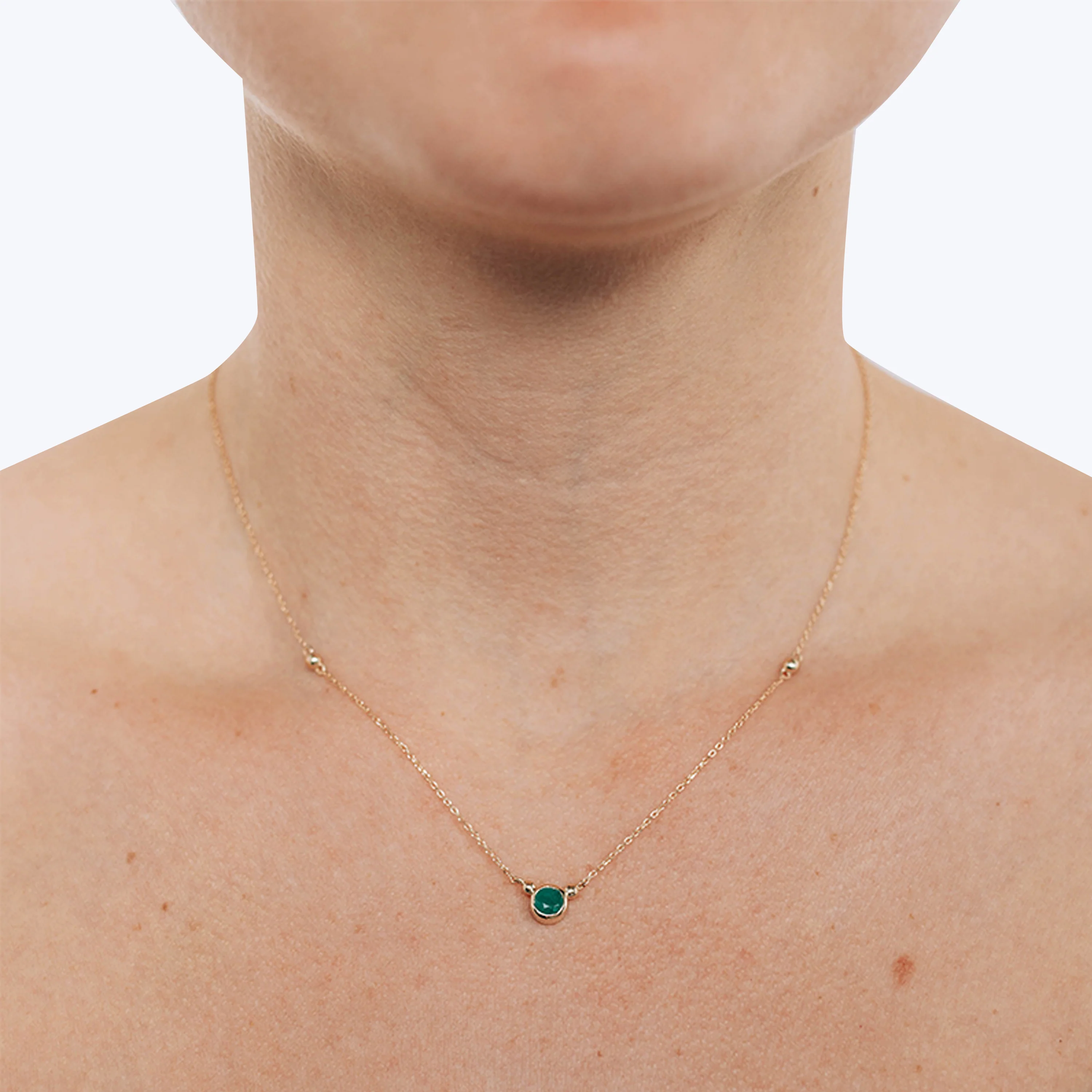 Bonheur Birthstone Necklace - Image 7