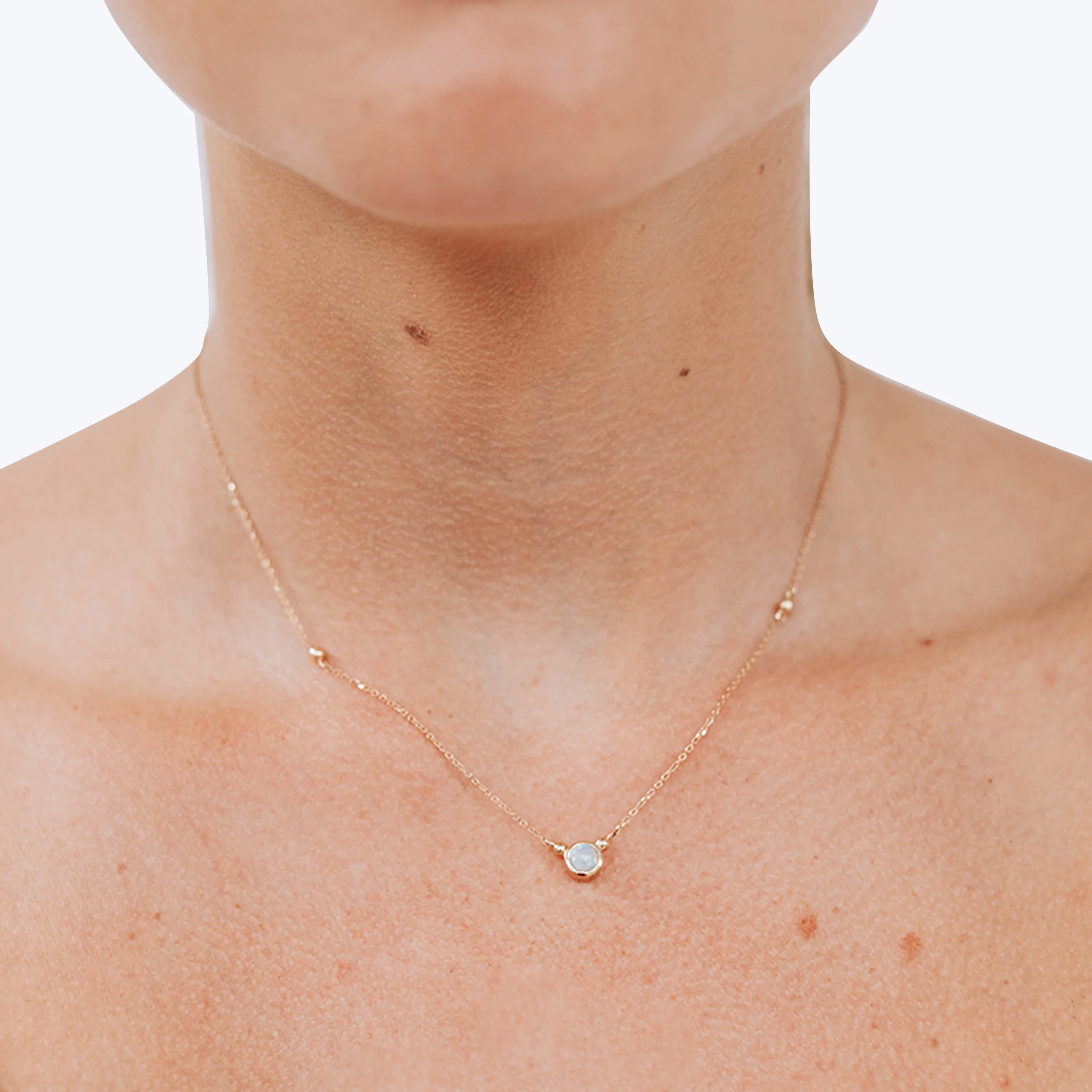 Bonheur Birthstone Necklace - Image 9