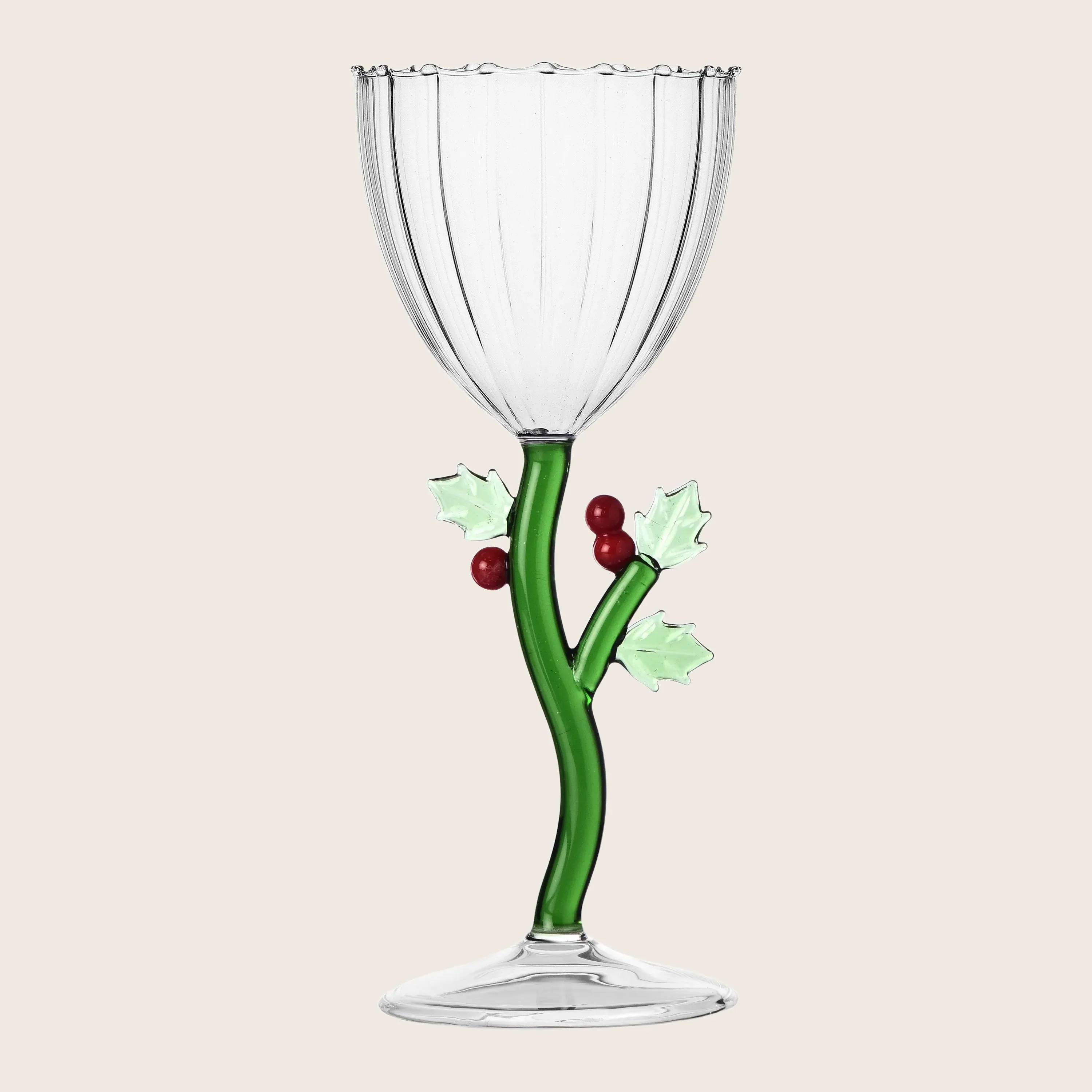 Botanica Christmas Stem Glass - Image 2
