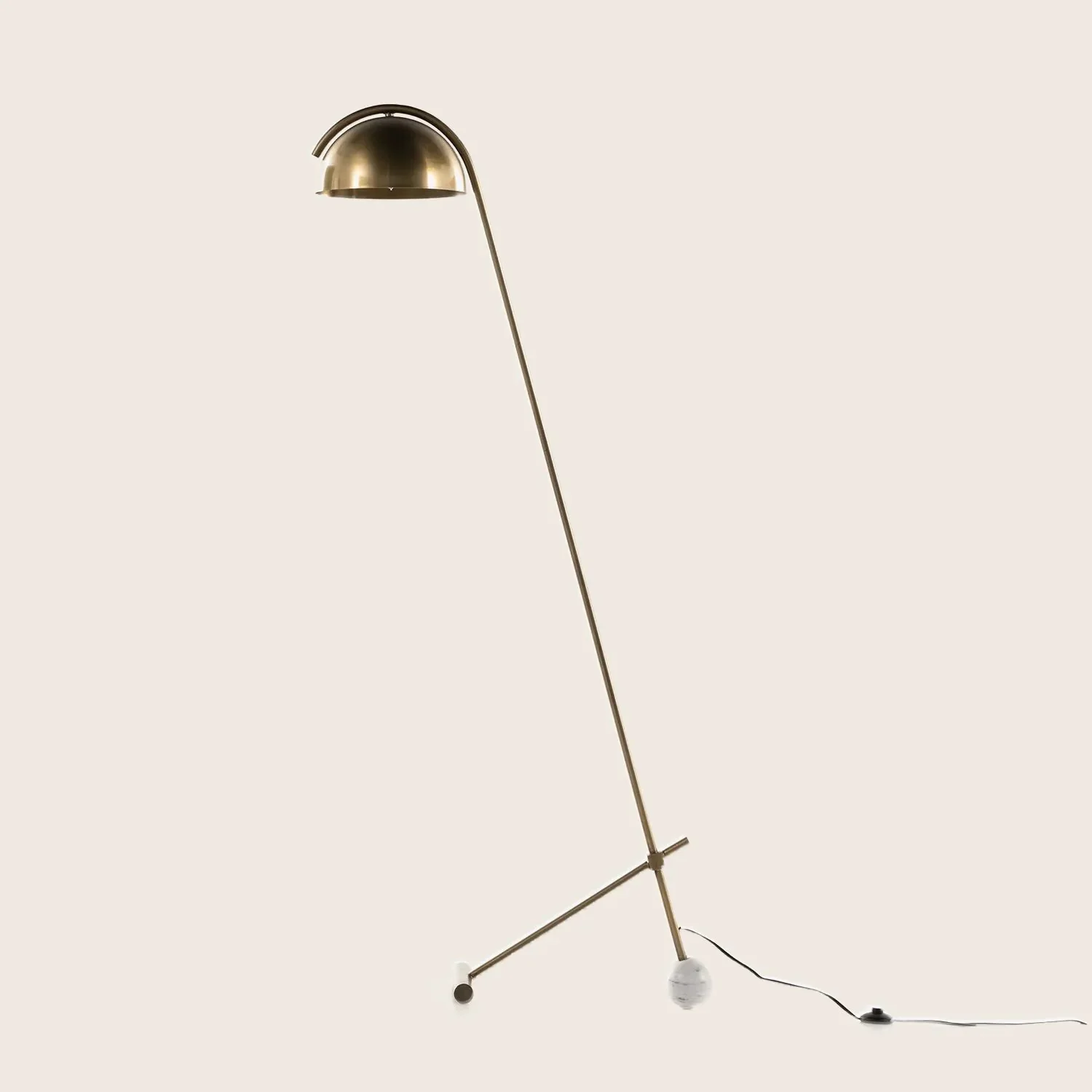 Brass Linear Floor Lamp - Image 2