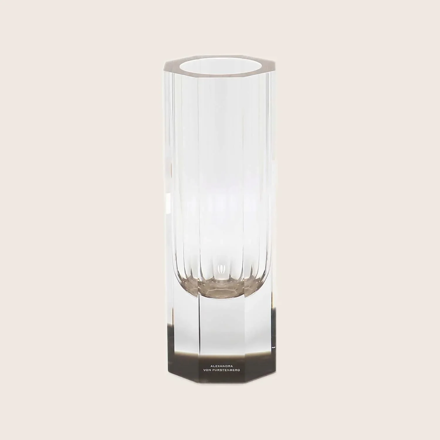 Clear Bronze Bolt Vase - Image 3