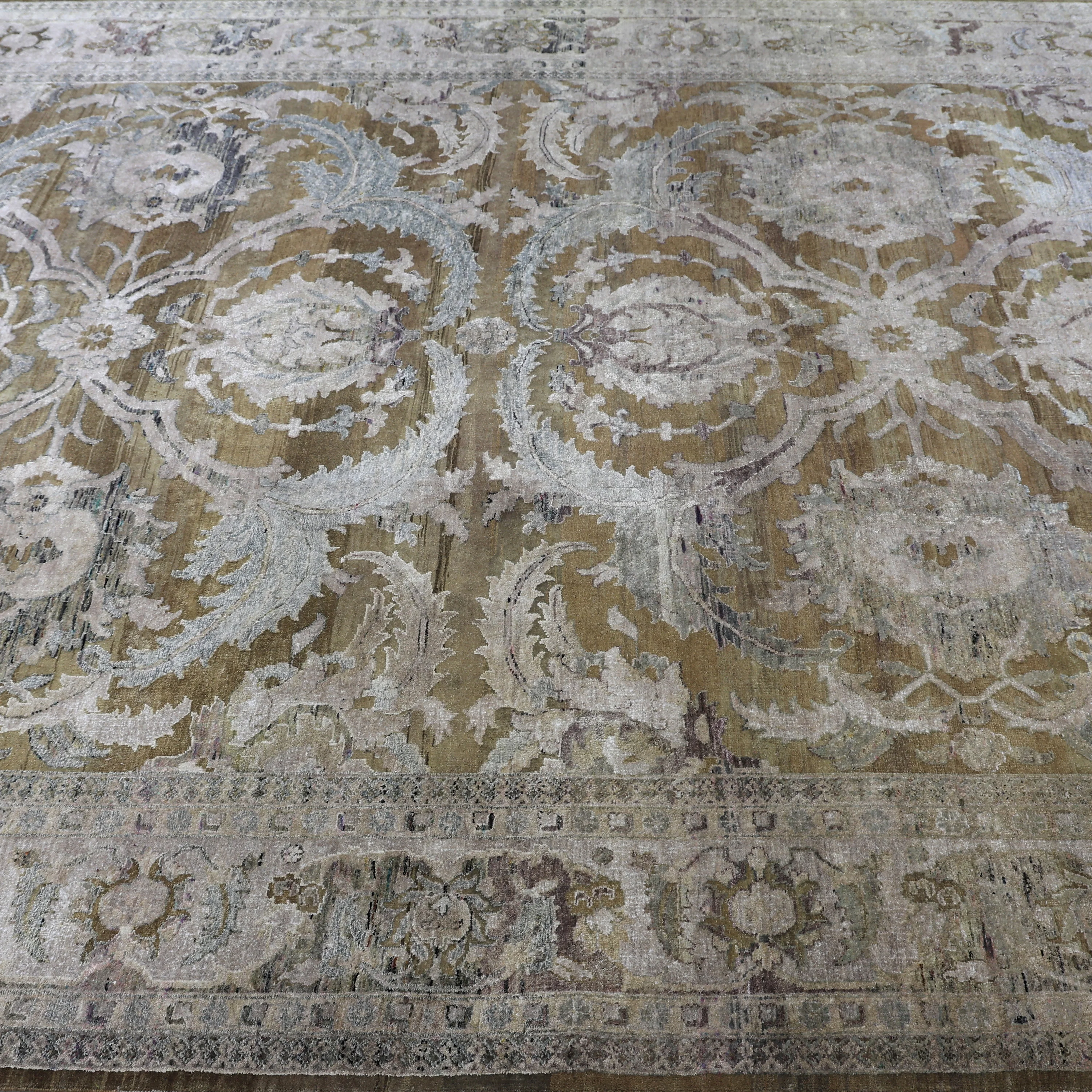 Brown Alchemy Transitional Wool Rug - 8'11" x 12'4" - Image 5