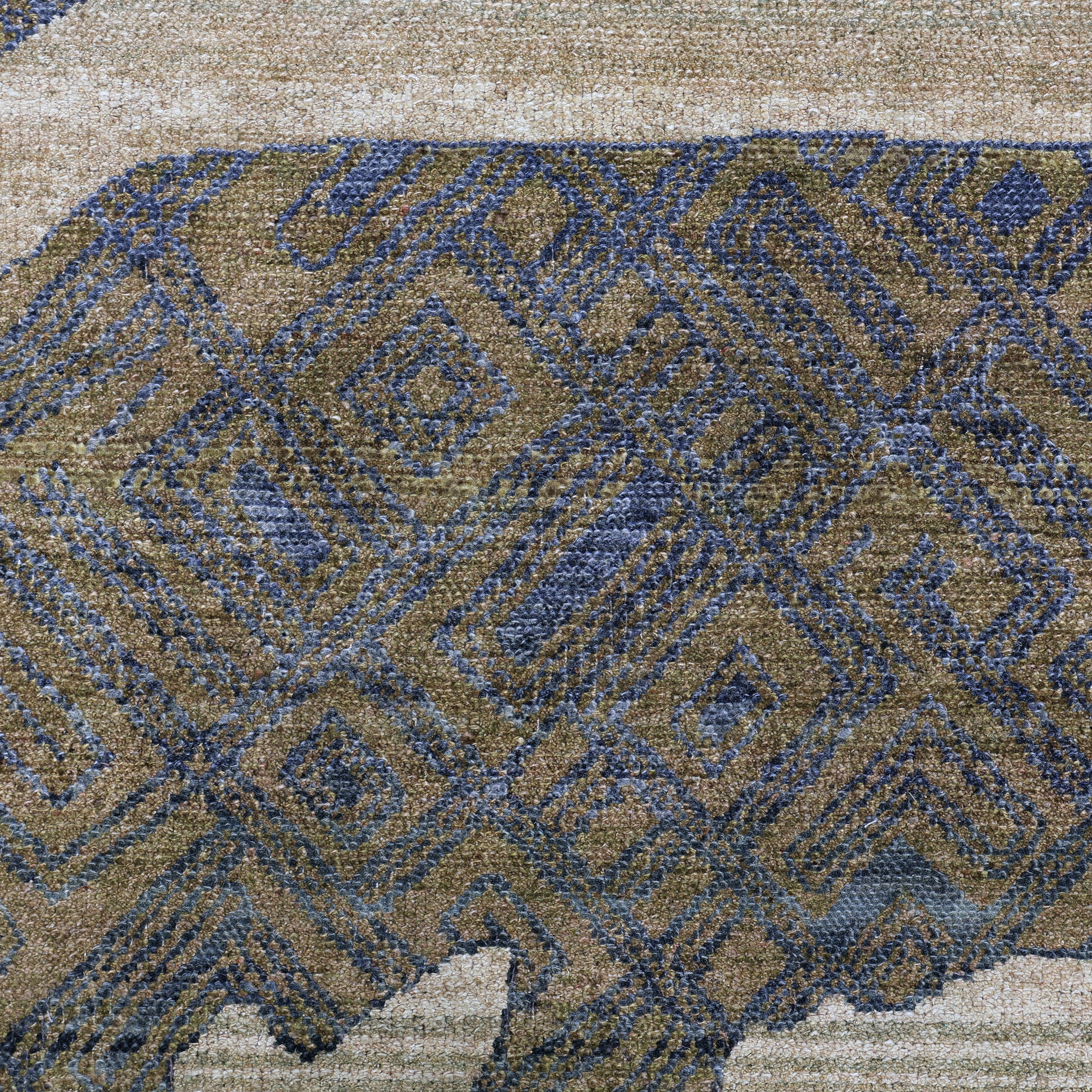 Brown Alchemy Transitional Wool & Silk Blend Rug - 5'11" x 4'10" - Image 5