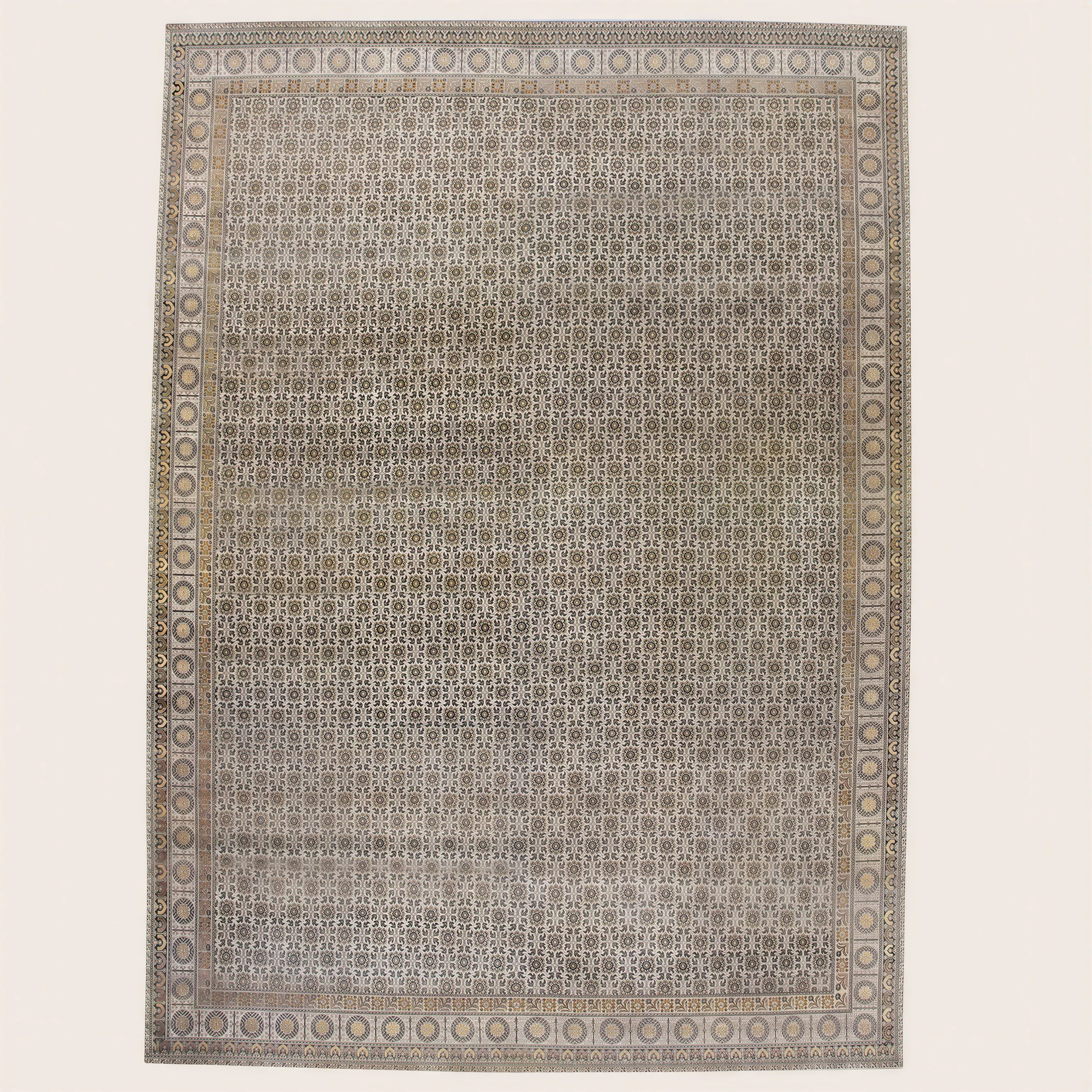 Brown Alchemy Transitional Wool Silk Blend Rug - 14'1" x 20'4" - Image 8