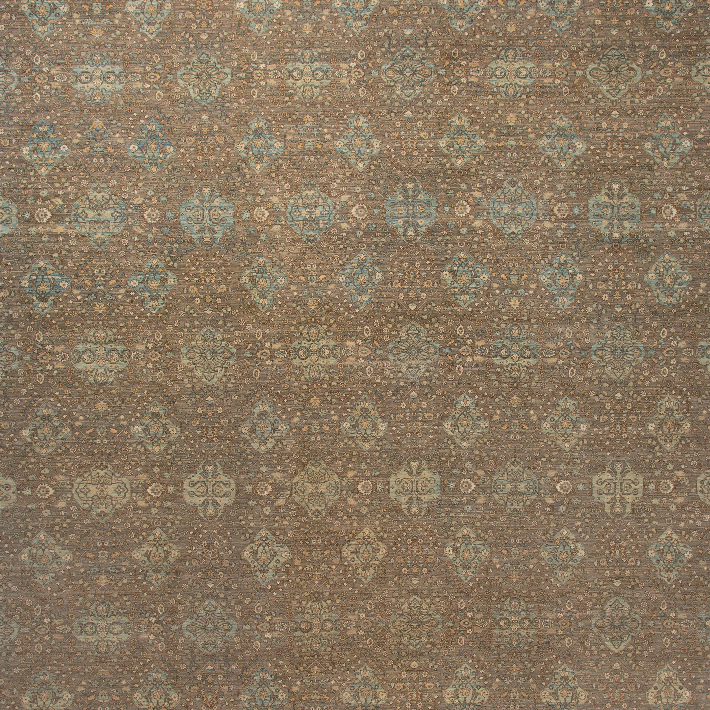 Brown Antique Tussa Traditional Rug - 15'6" x 23'1" - Image 2