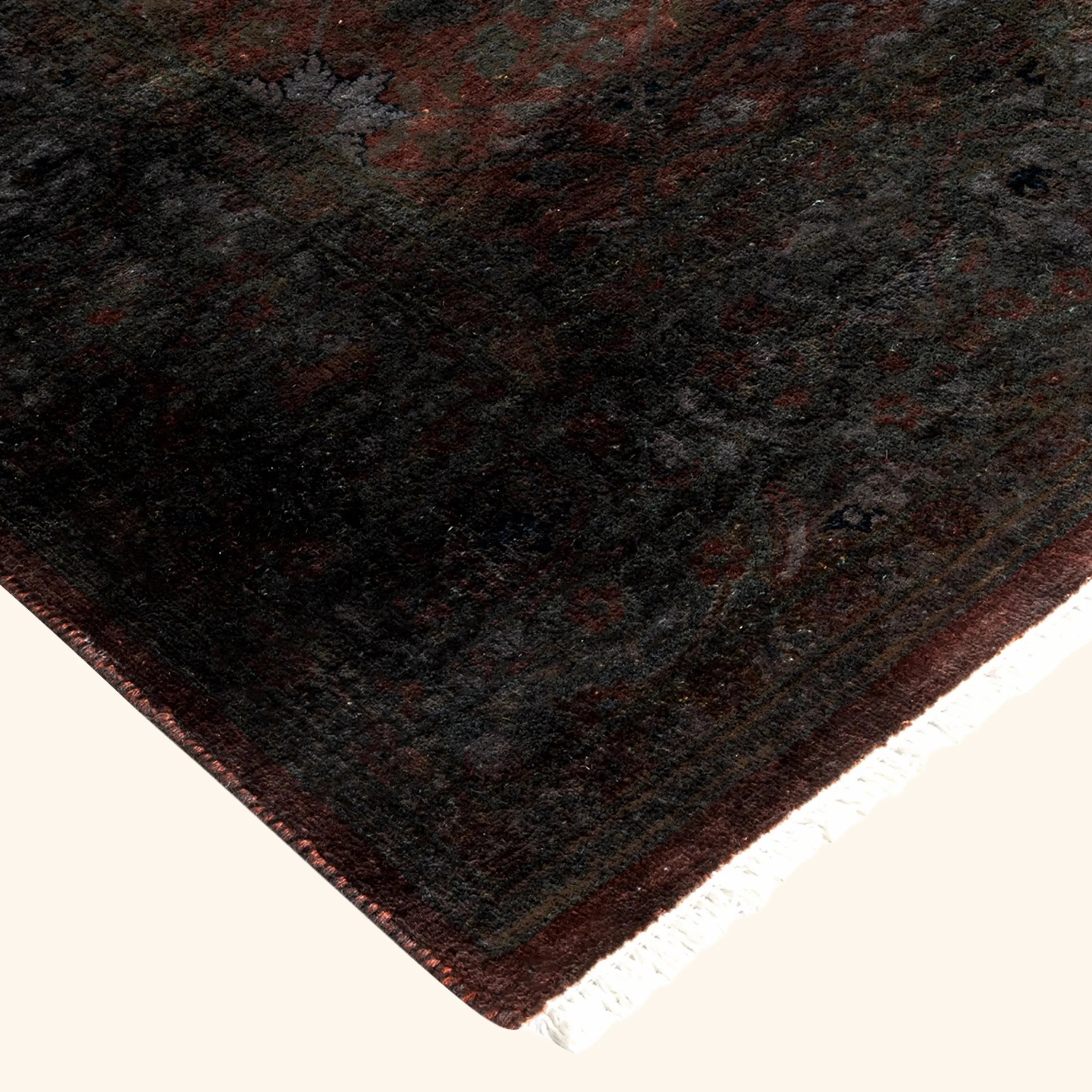 Brown Samsara Wool Rug - 4'1" x 6'1" - Image 7