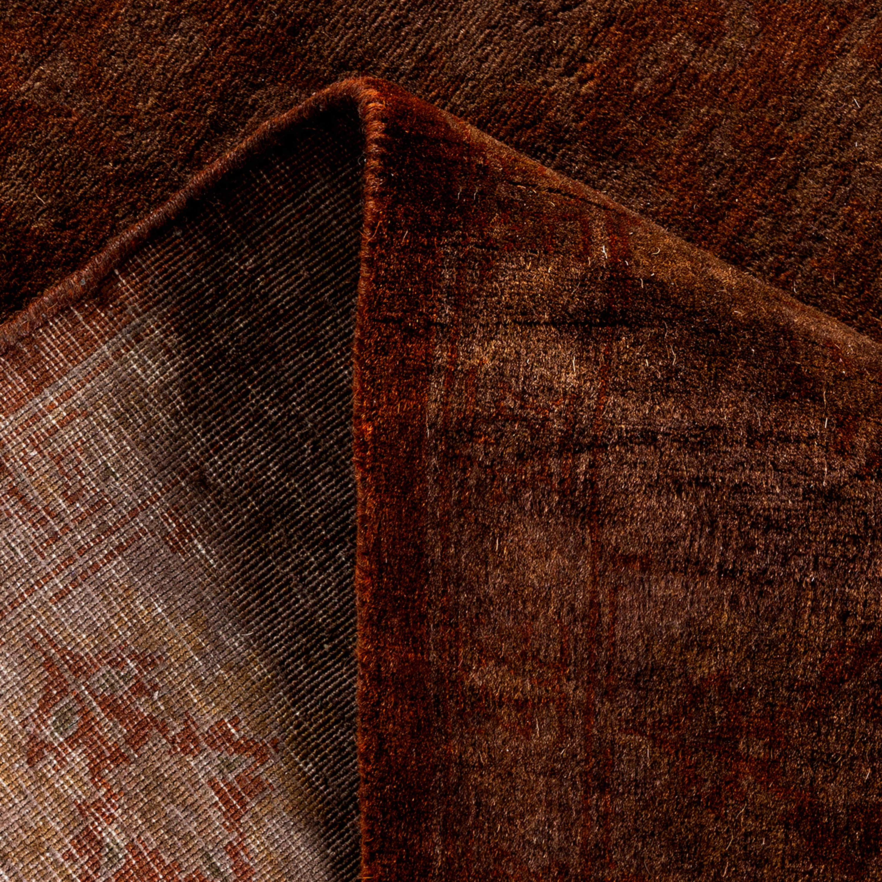 Brown Samsara Wool Rug - 4'2" x 6'6" - Image 4