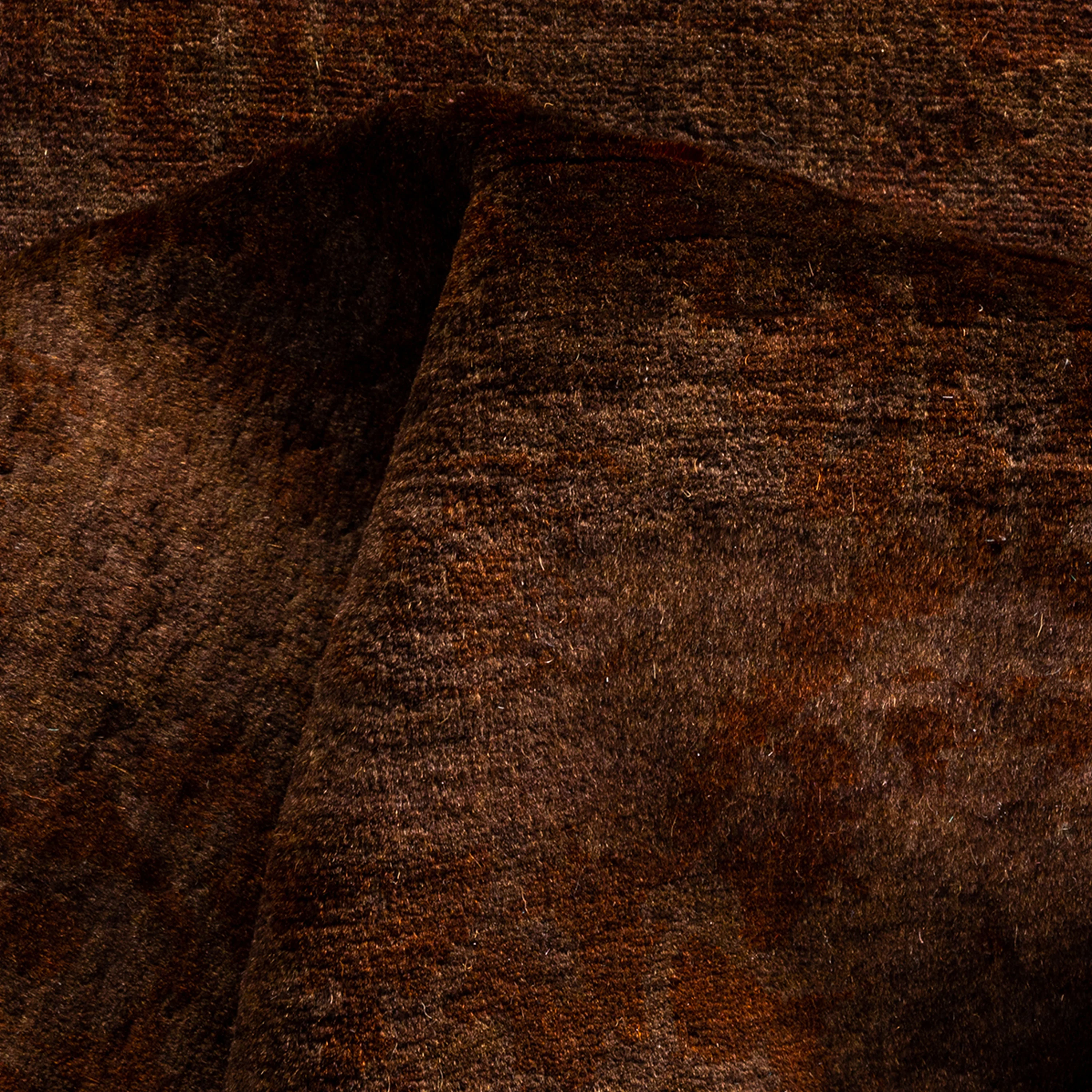 Brown Samsara Wool Rug - 4'2" x 6'6" - Image 6