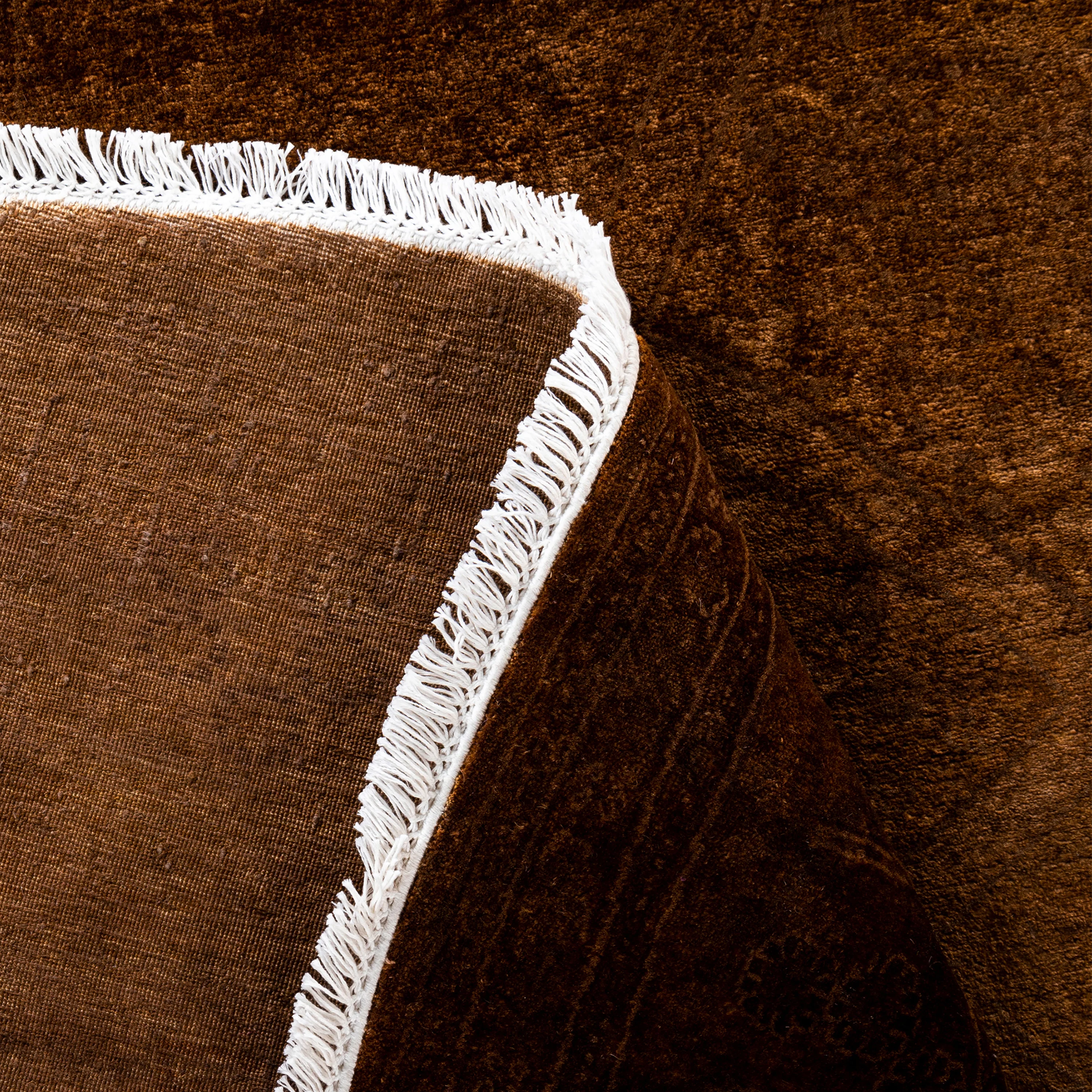 Brown Samsara Wool Rug - 8'1" x 8'1" - Image 6