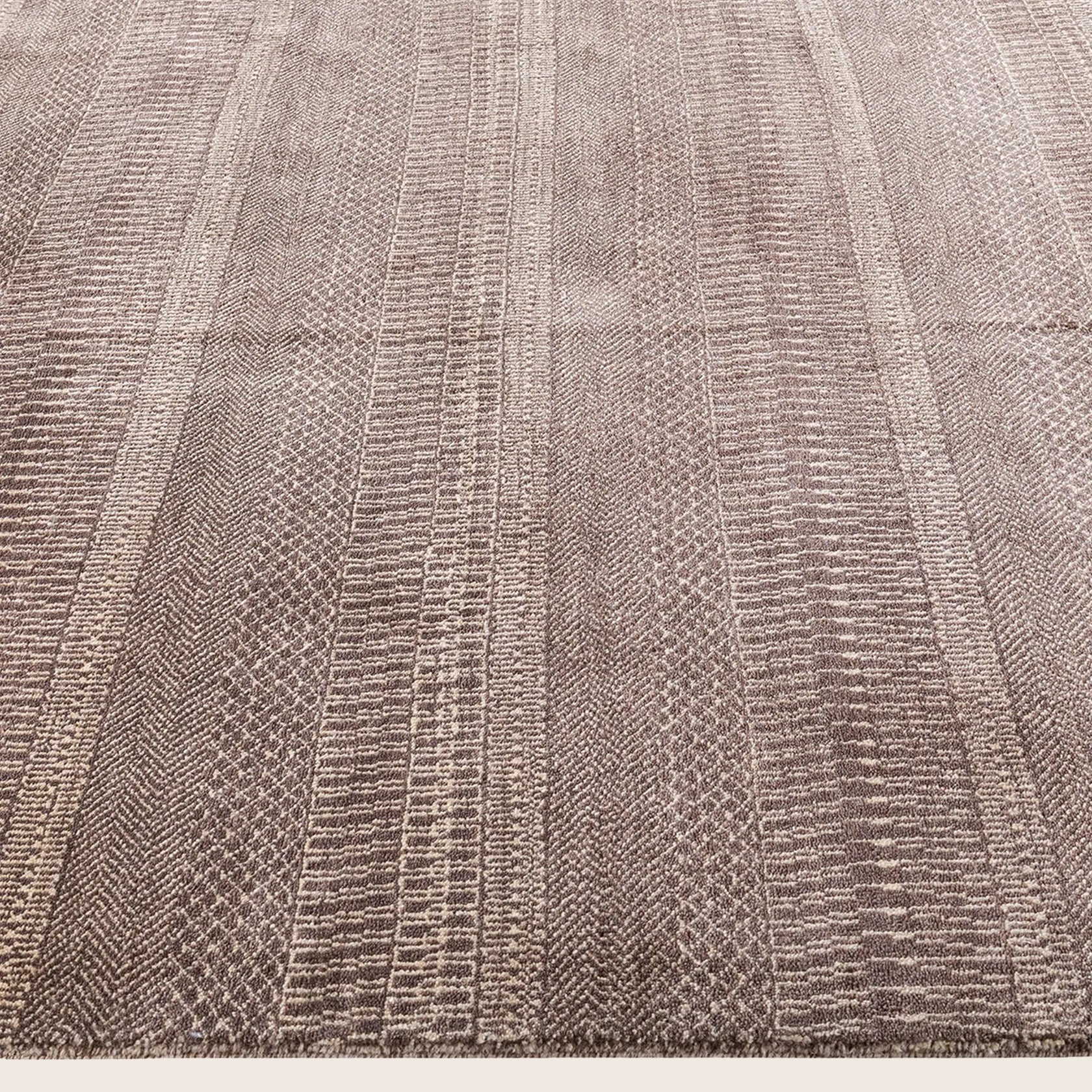 Brown Transitional Wool Rug - 9'2" x 12'1" - Image 2