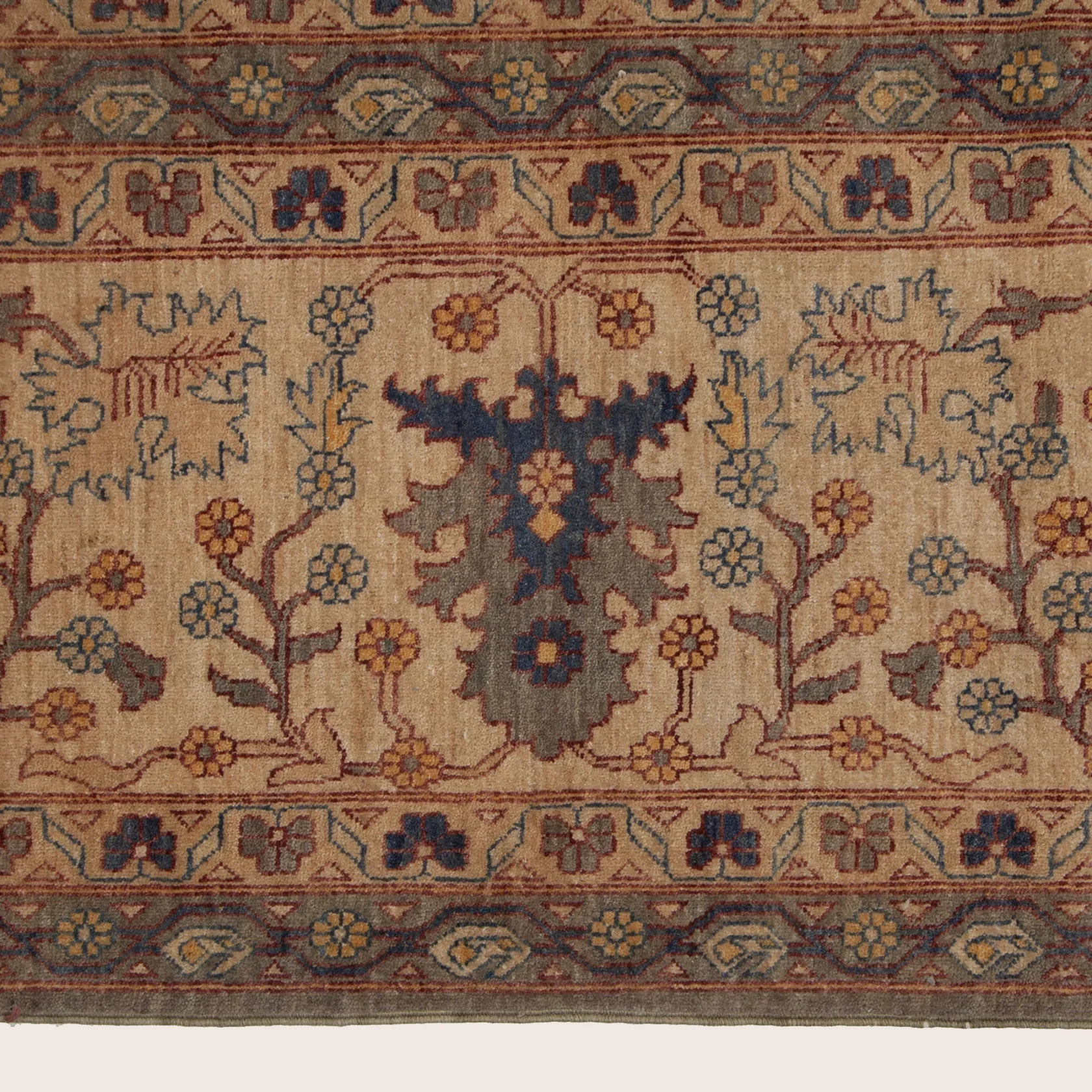 Brown Traditional Wool Rug - 12'2" x 17'10" - Image 2