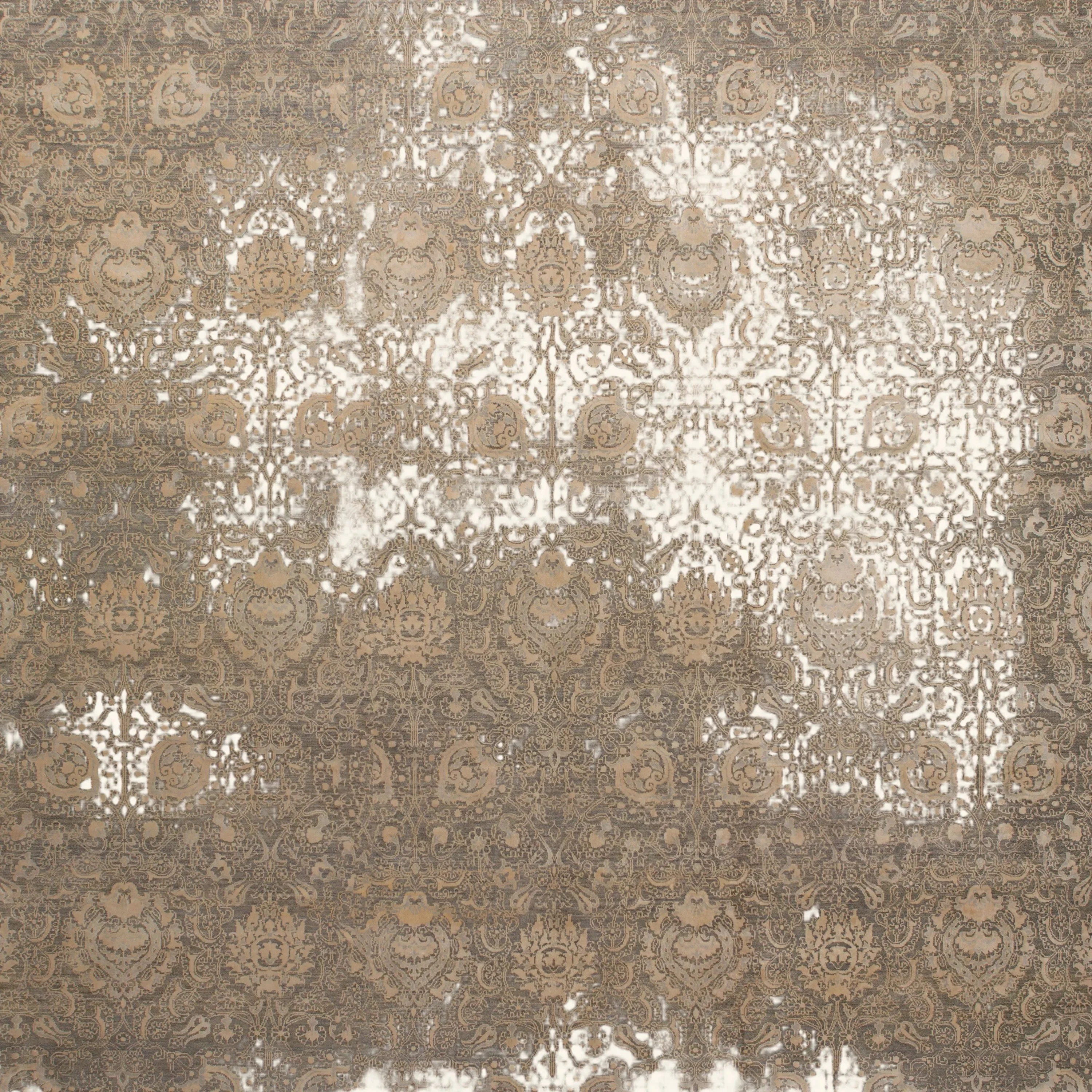 Brown Transitional Wool Rug - 12' x 14'11" - Image 4