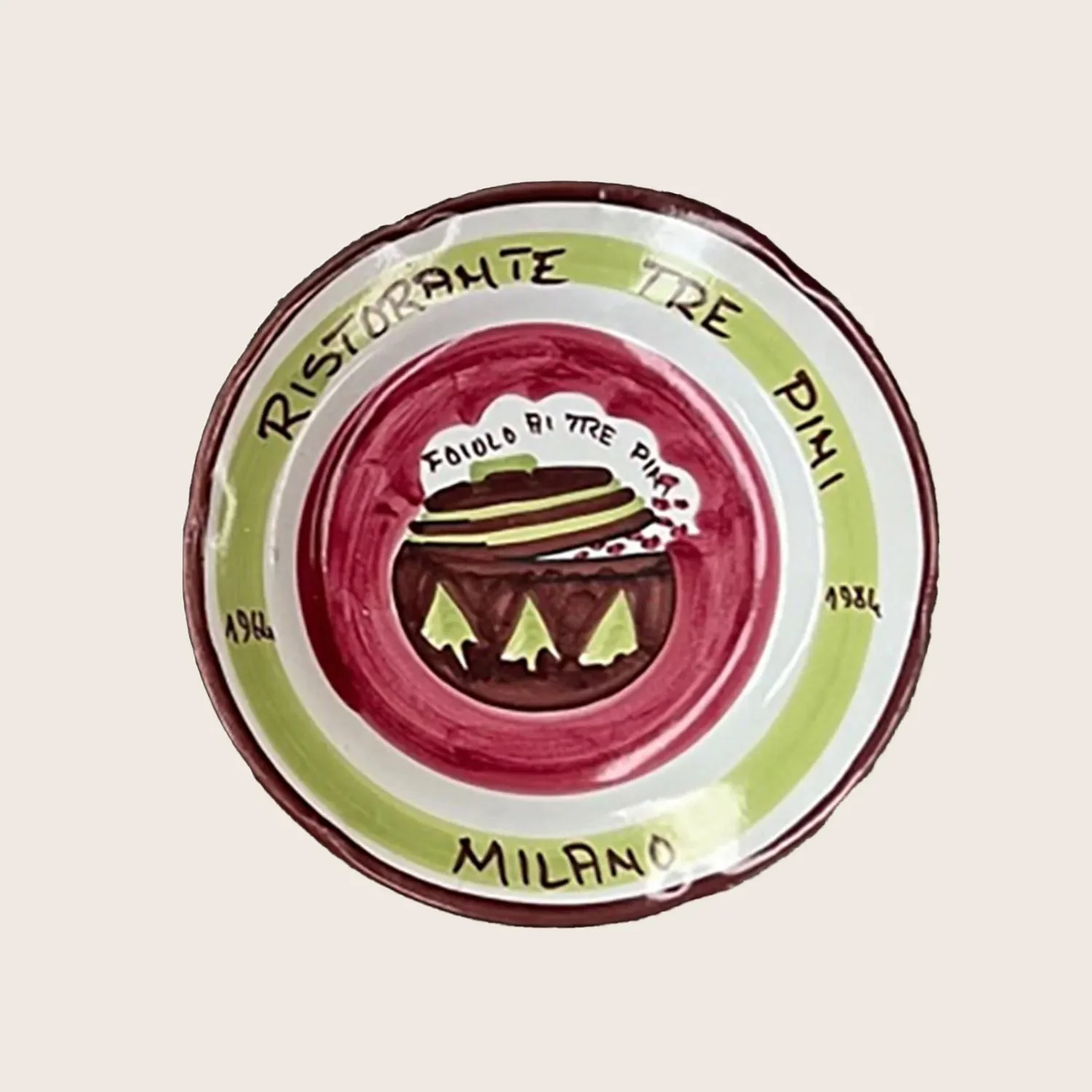 Buon Ricordo Plate, Tre Pini