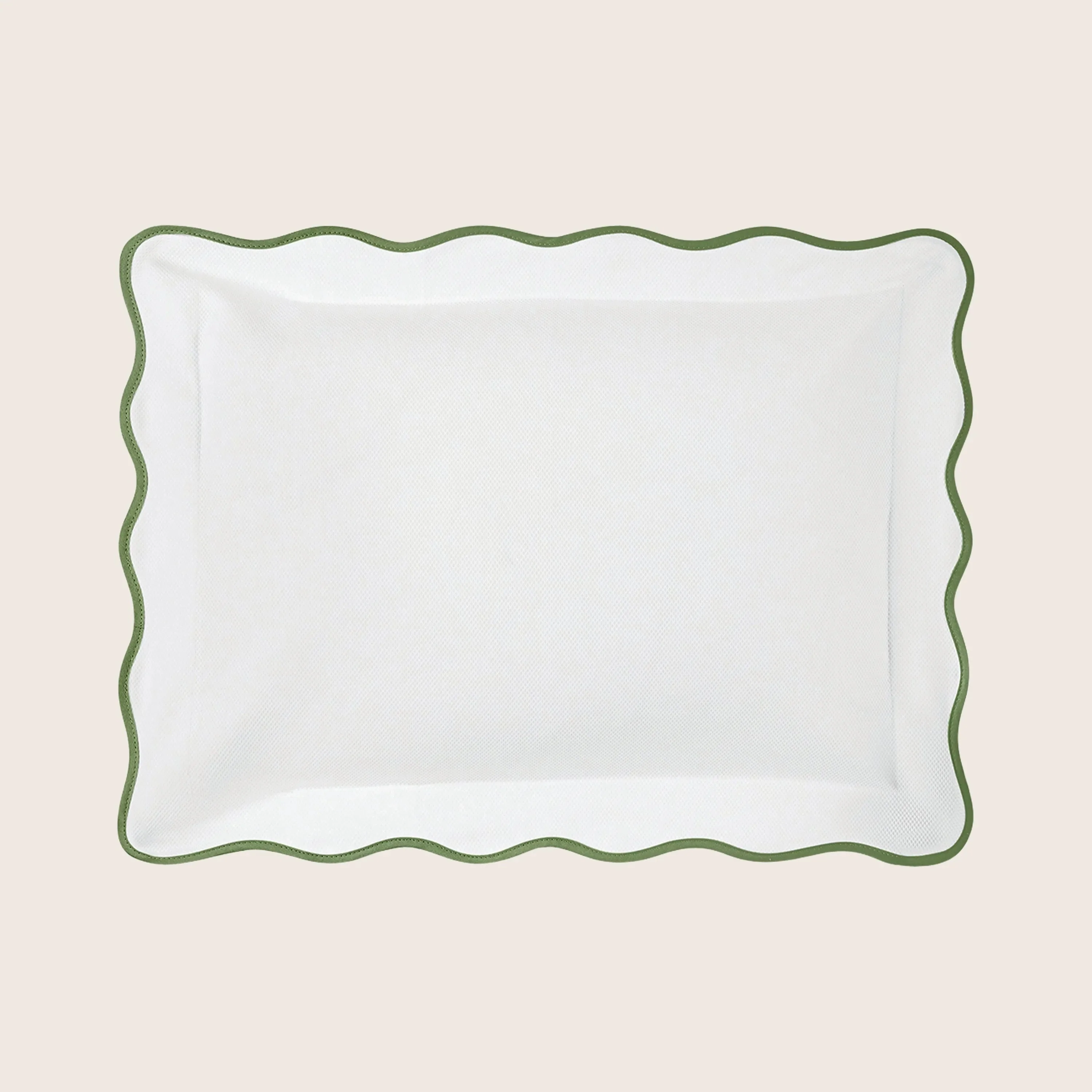 Camilla Cotton Pique Sham - Image 2