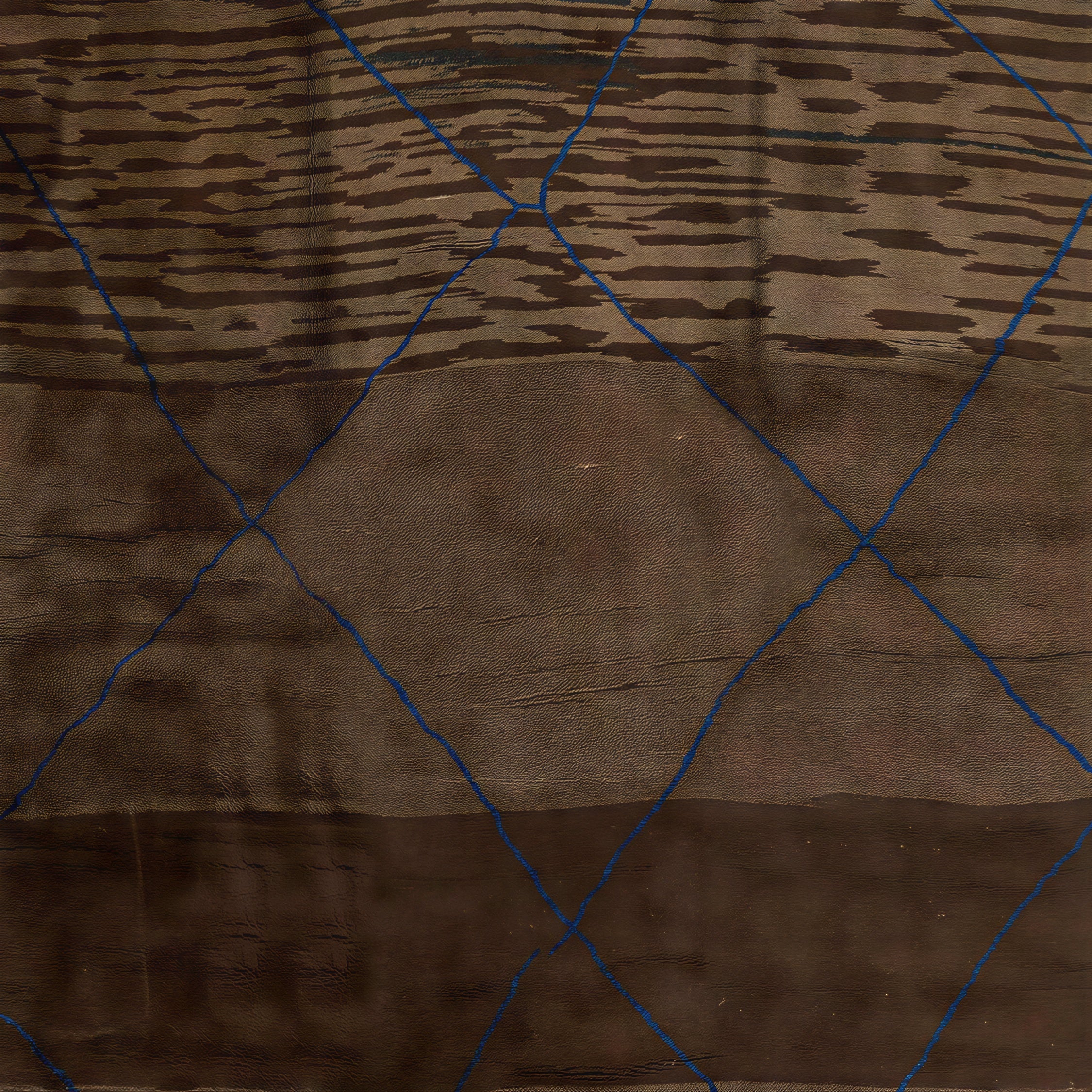 Brown Casablanca Moroccan Wool Rug - 13'5" x 21'10" - Image 2