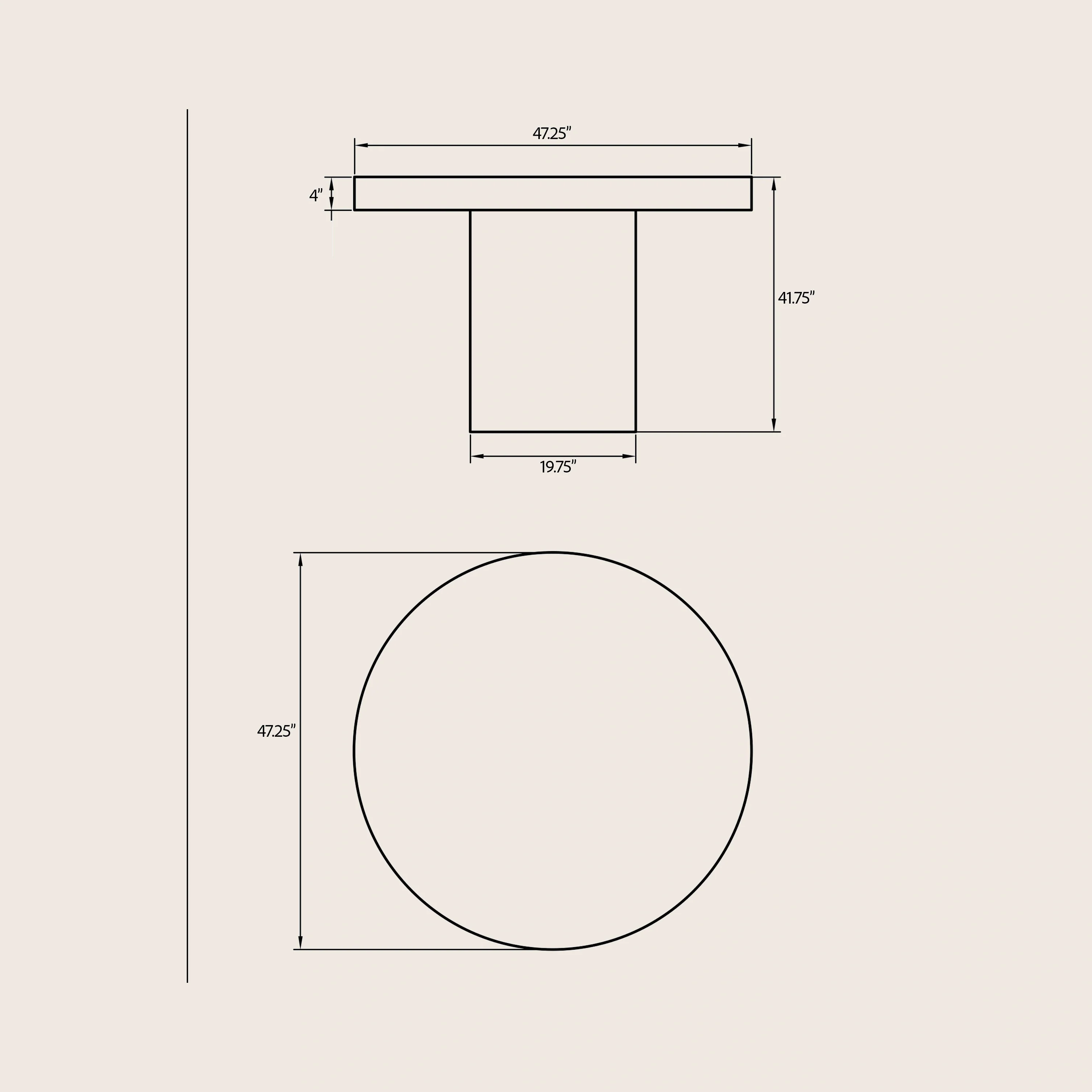 Circa Round Concrete Dining Table - Image 34