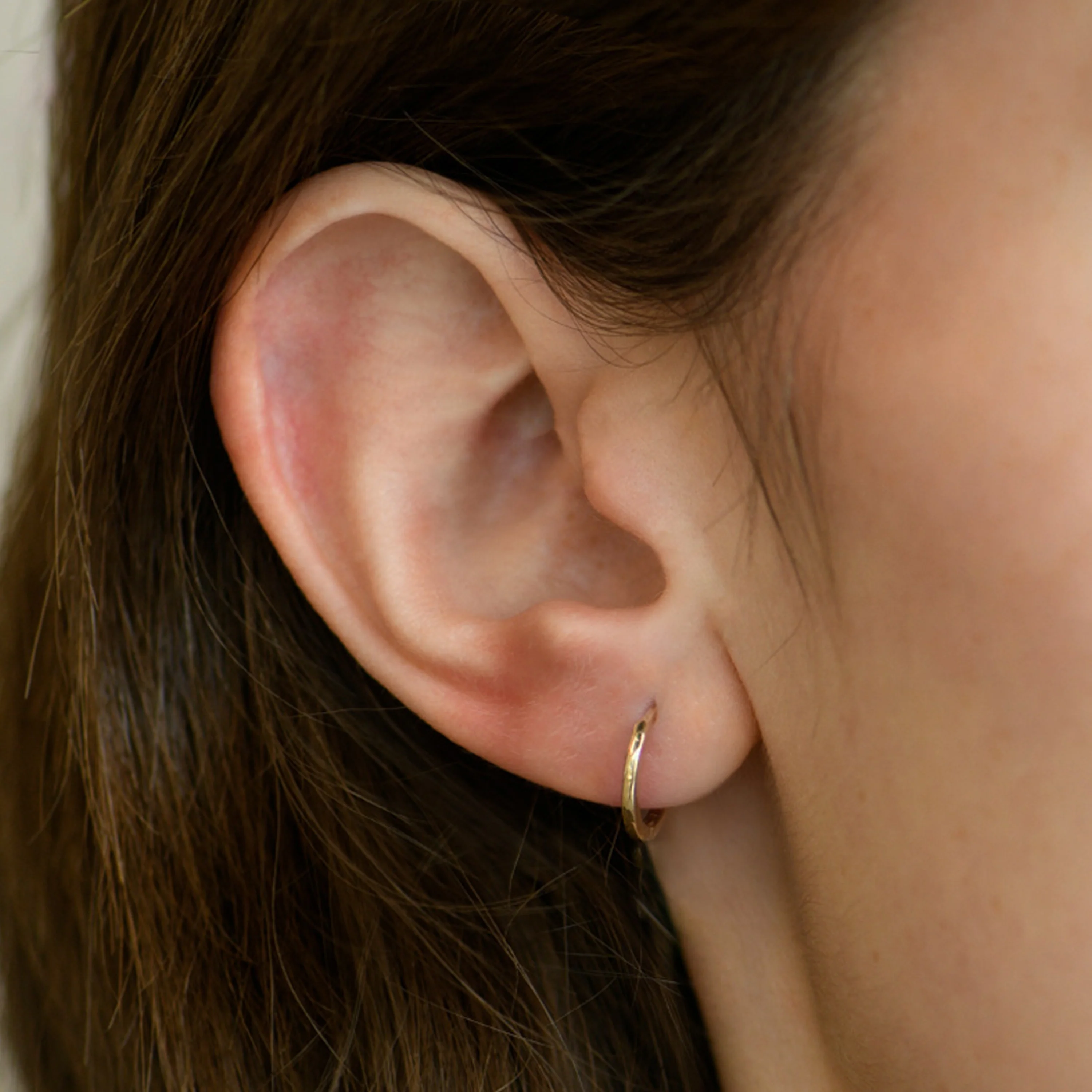 Classique 12mm Gold Hoops - Image 2