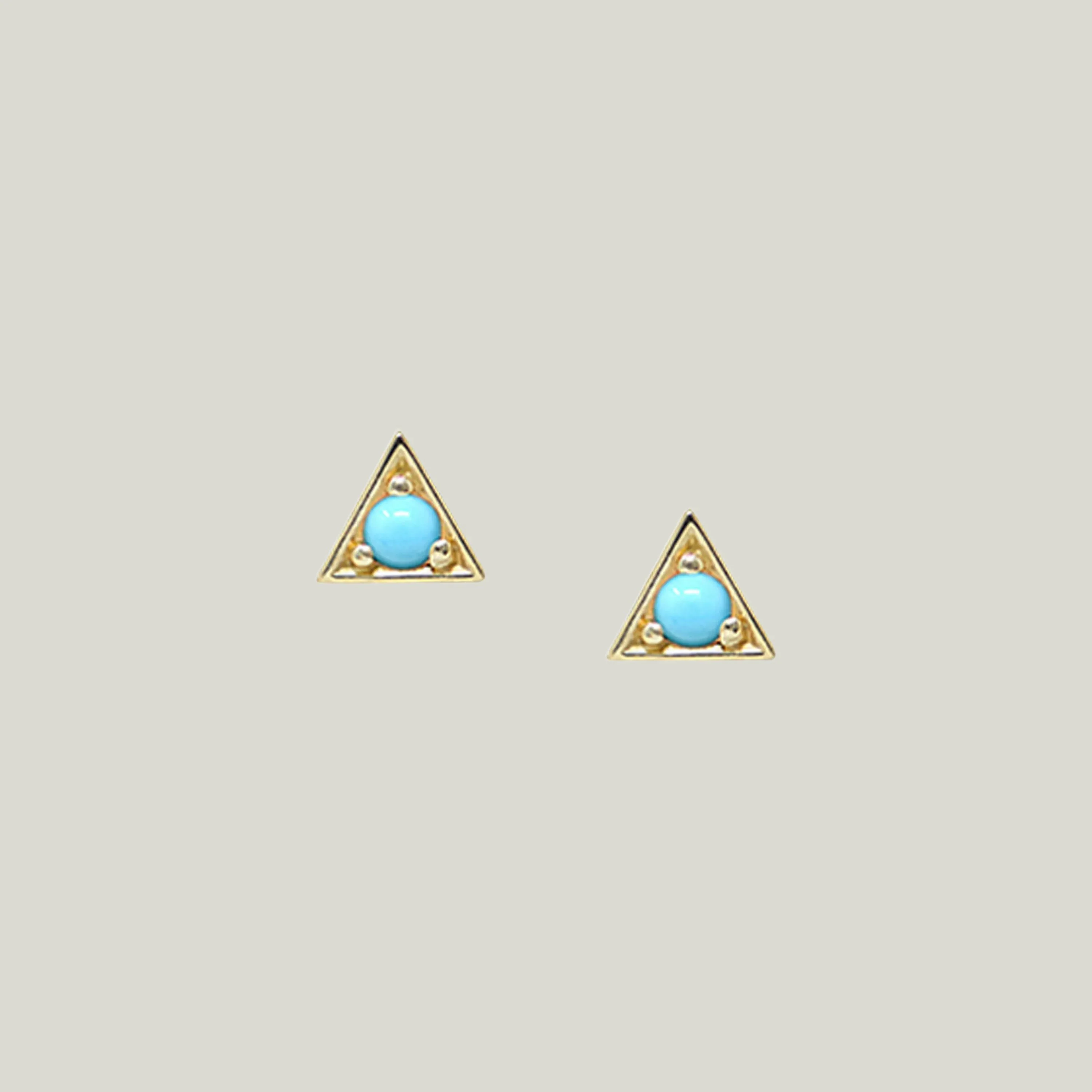 Cleo Triangle Earrings - Image 8