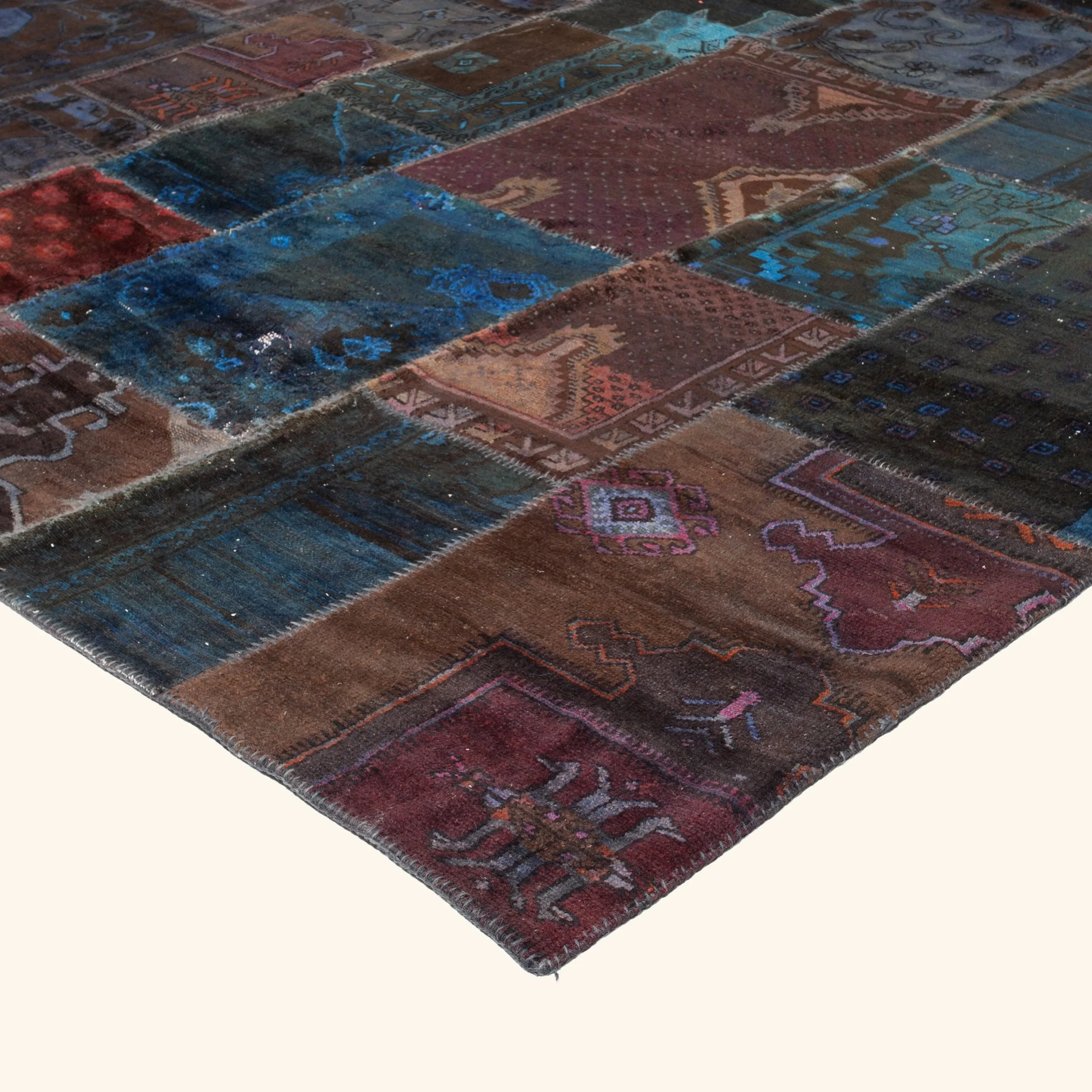 Multi Flatweave Wool Rug - 10'8" x 19'4" - Image 3