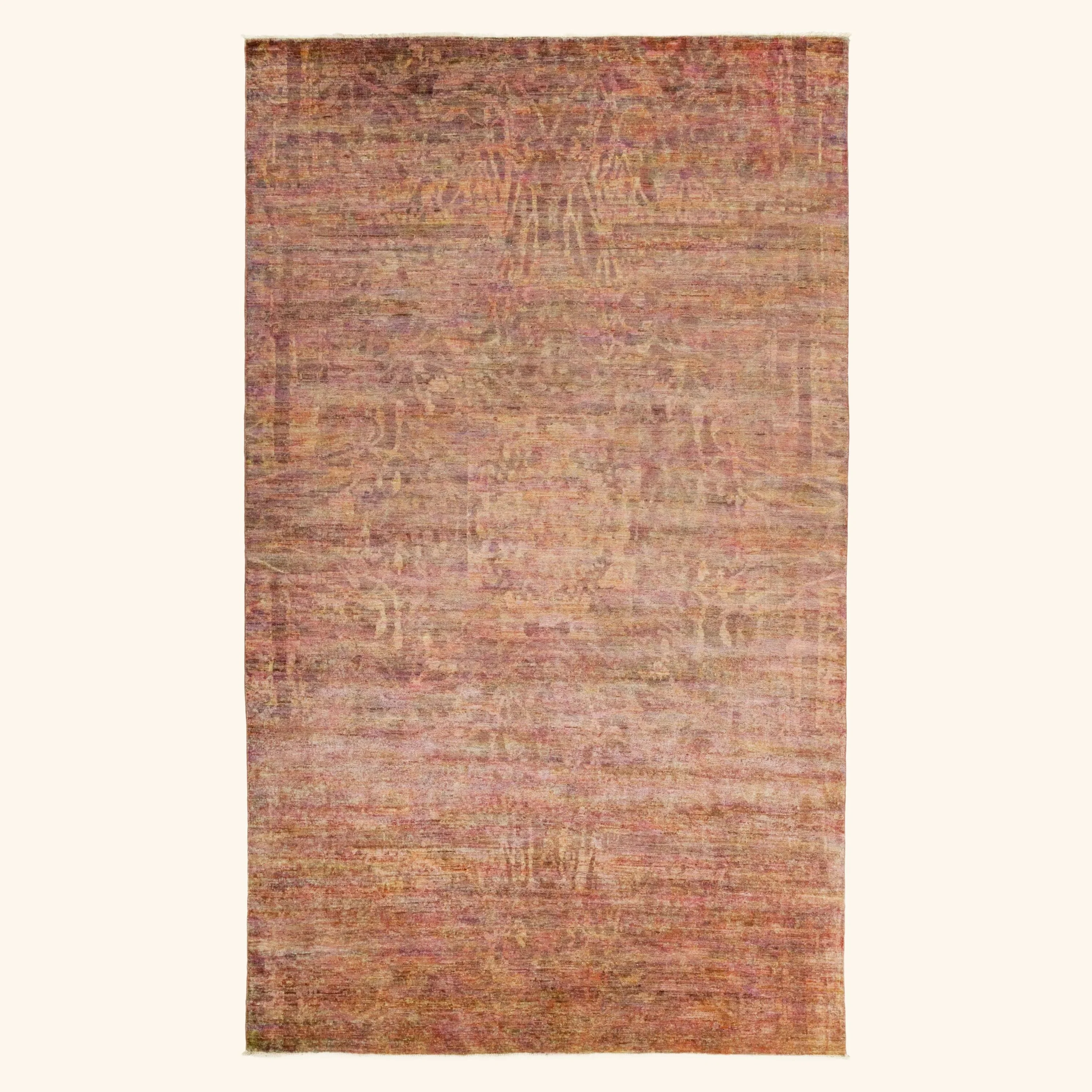 Pink Distressed Samsara Rug - 6' x 10'