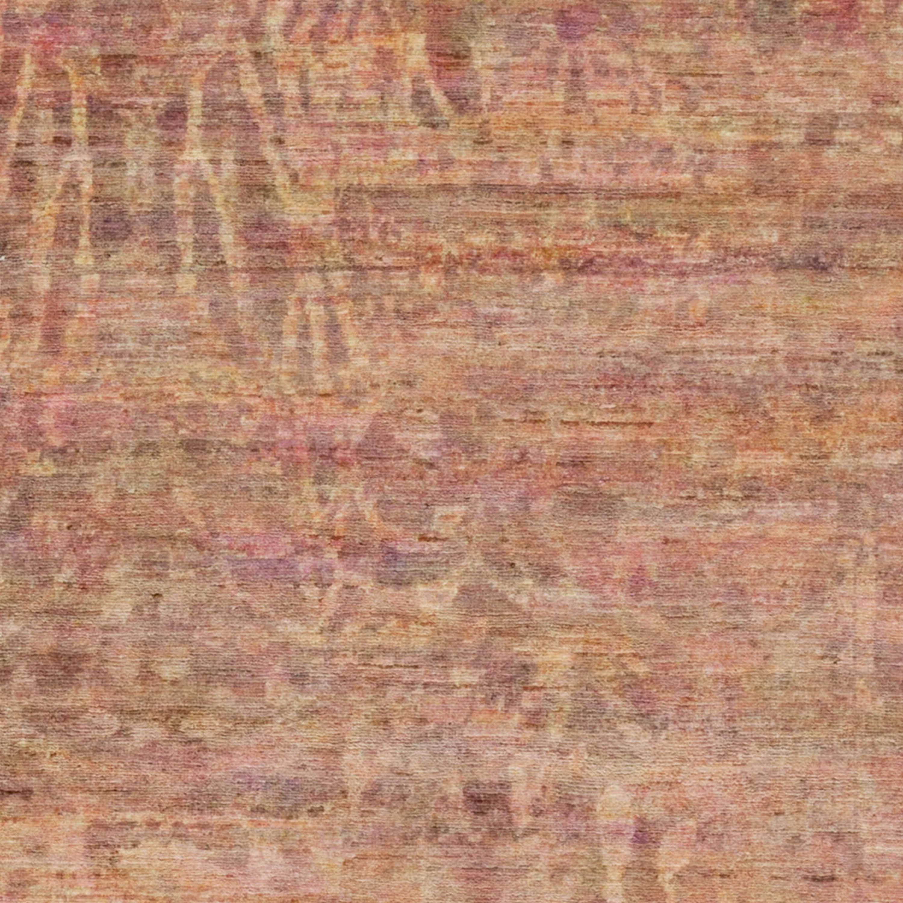 Pink Distressed Samsara Rug - 6' x 10' - Image 3