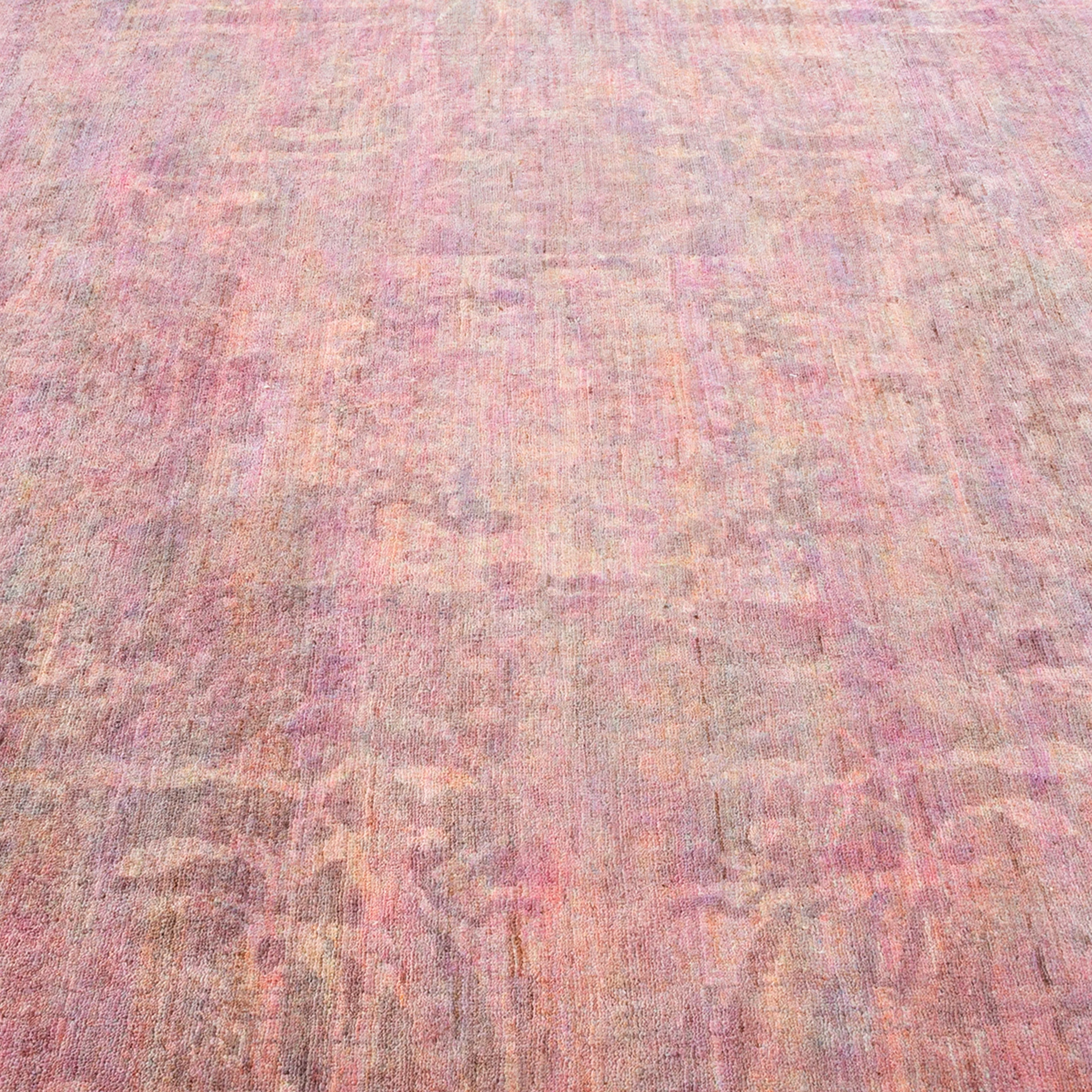 Pink Distressed Samsara Rug - 6' x 10' - Image 6