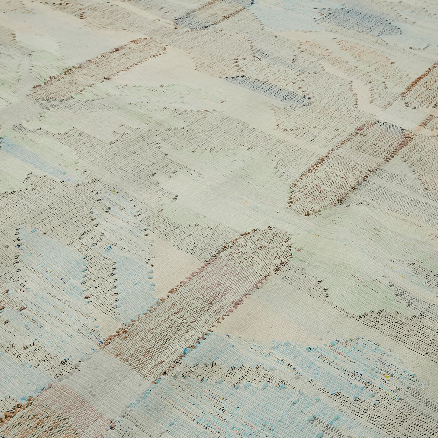 Beige Flatweave Wool Cotton Blend Rug - 11'7" x 14'8" - Image 10