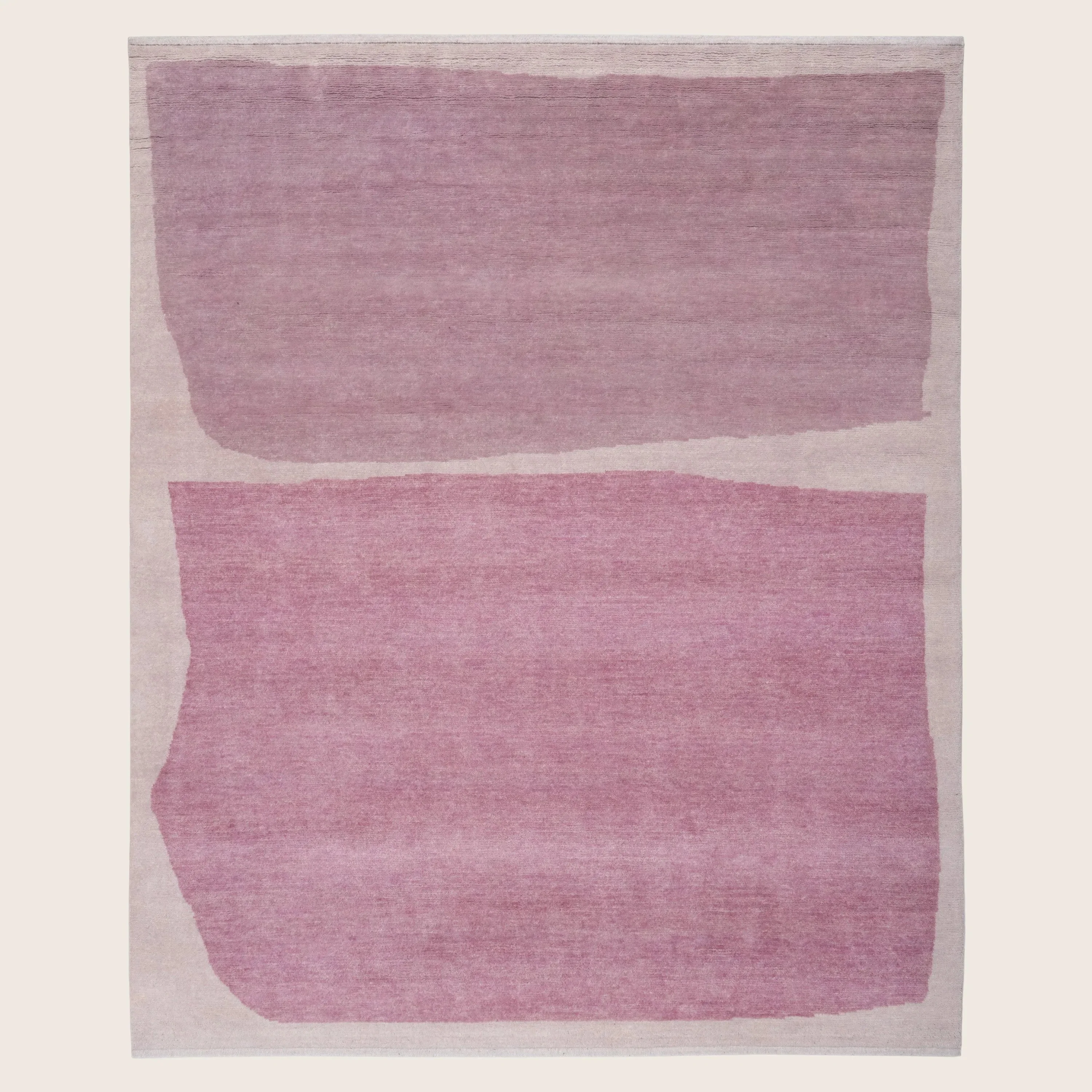 Abstract Contemporary Wool Rug - Image 7