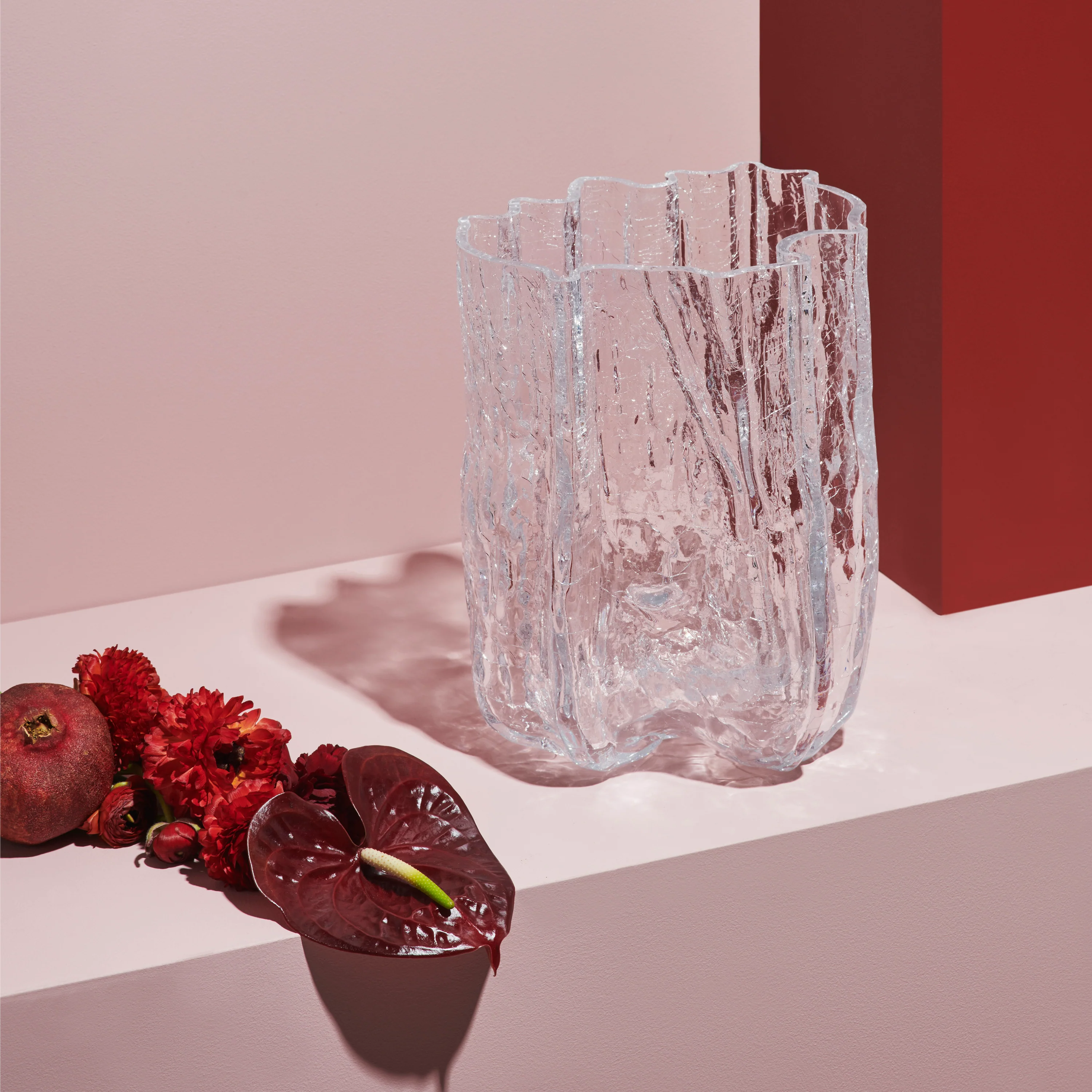 Crackle Vase Solid, Tall - Image 9