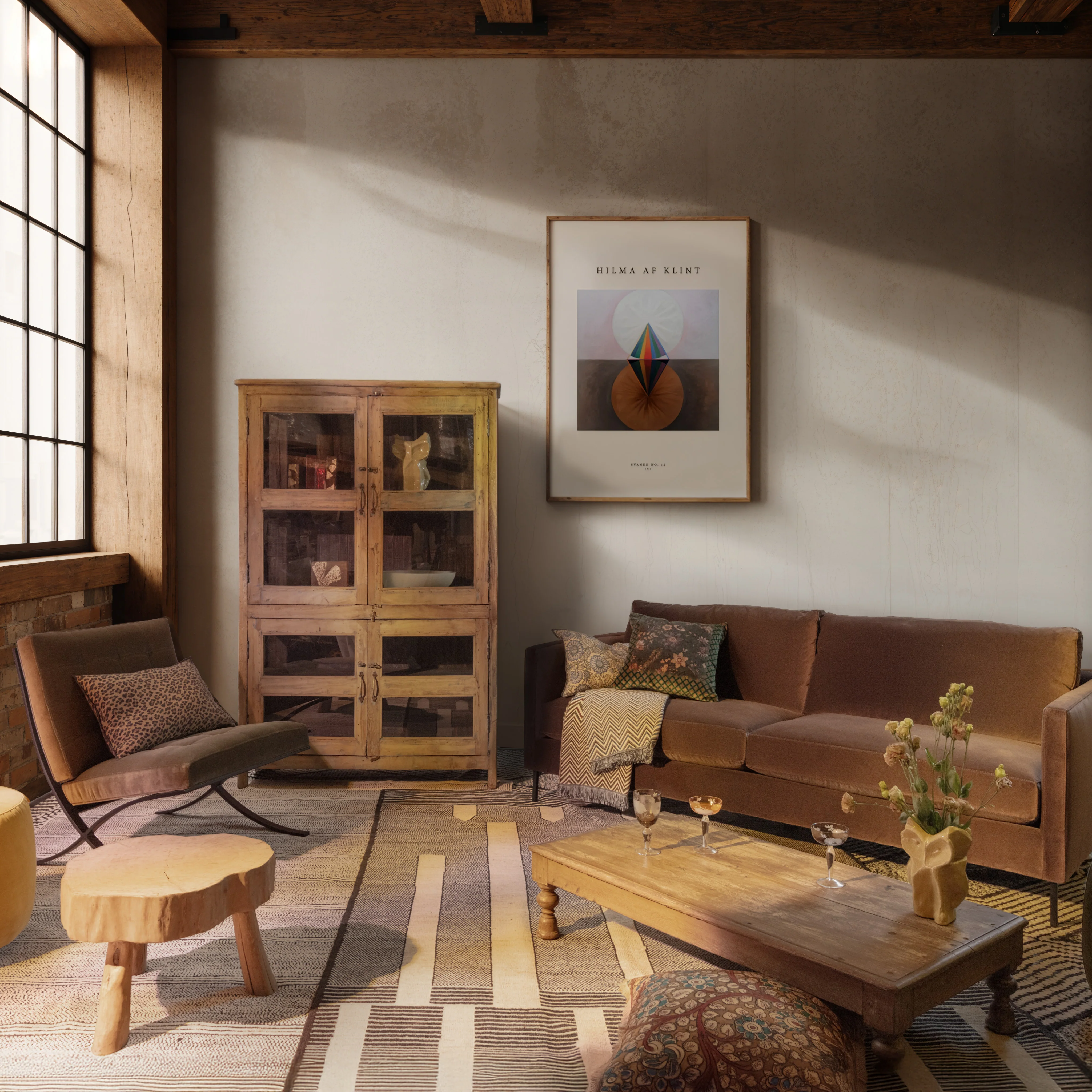 Cross Frame Chair - Image 2