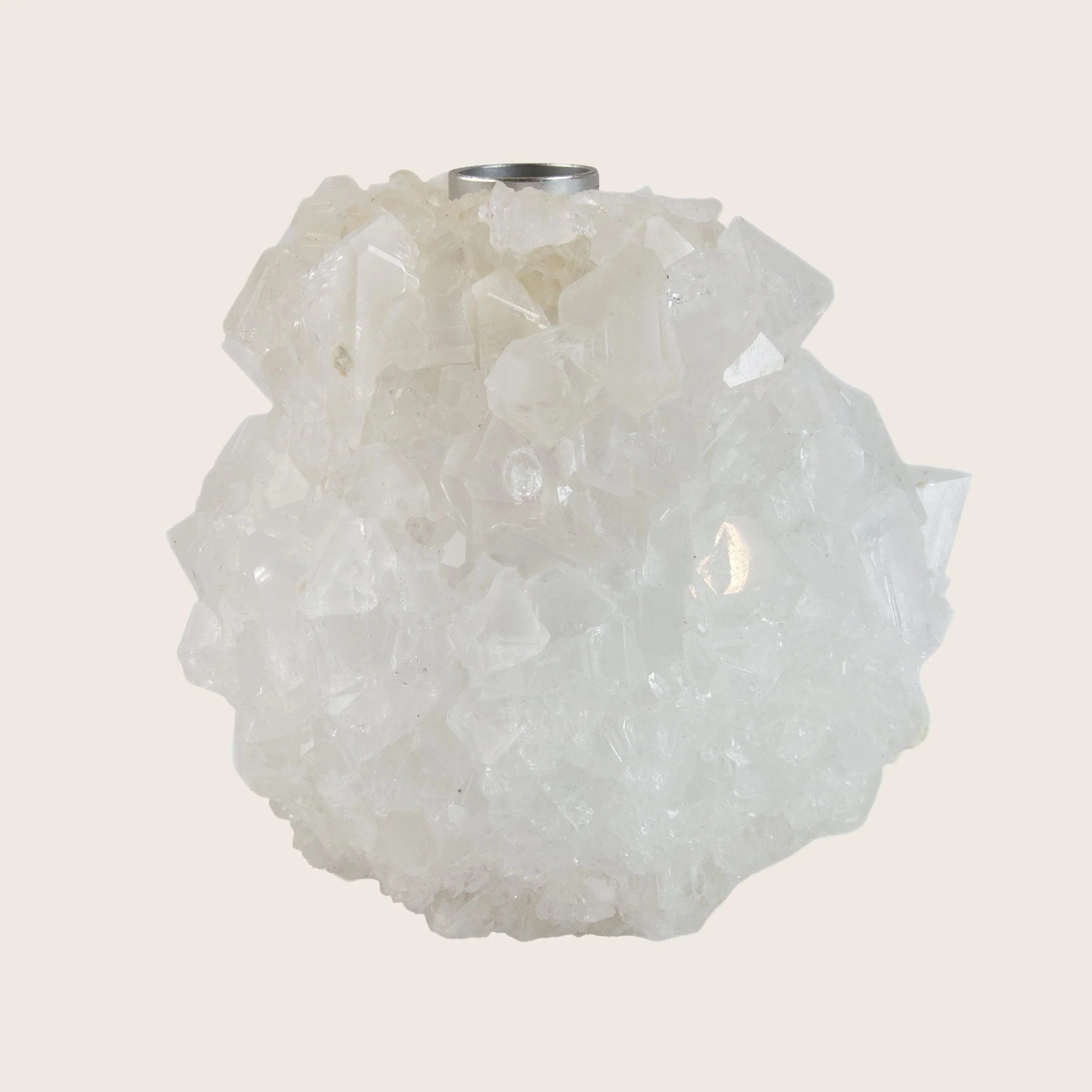 Crystal Candlestick Holder