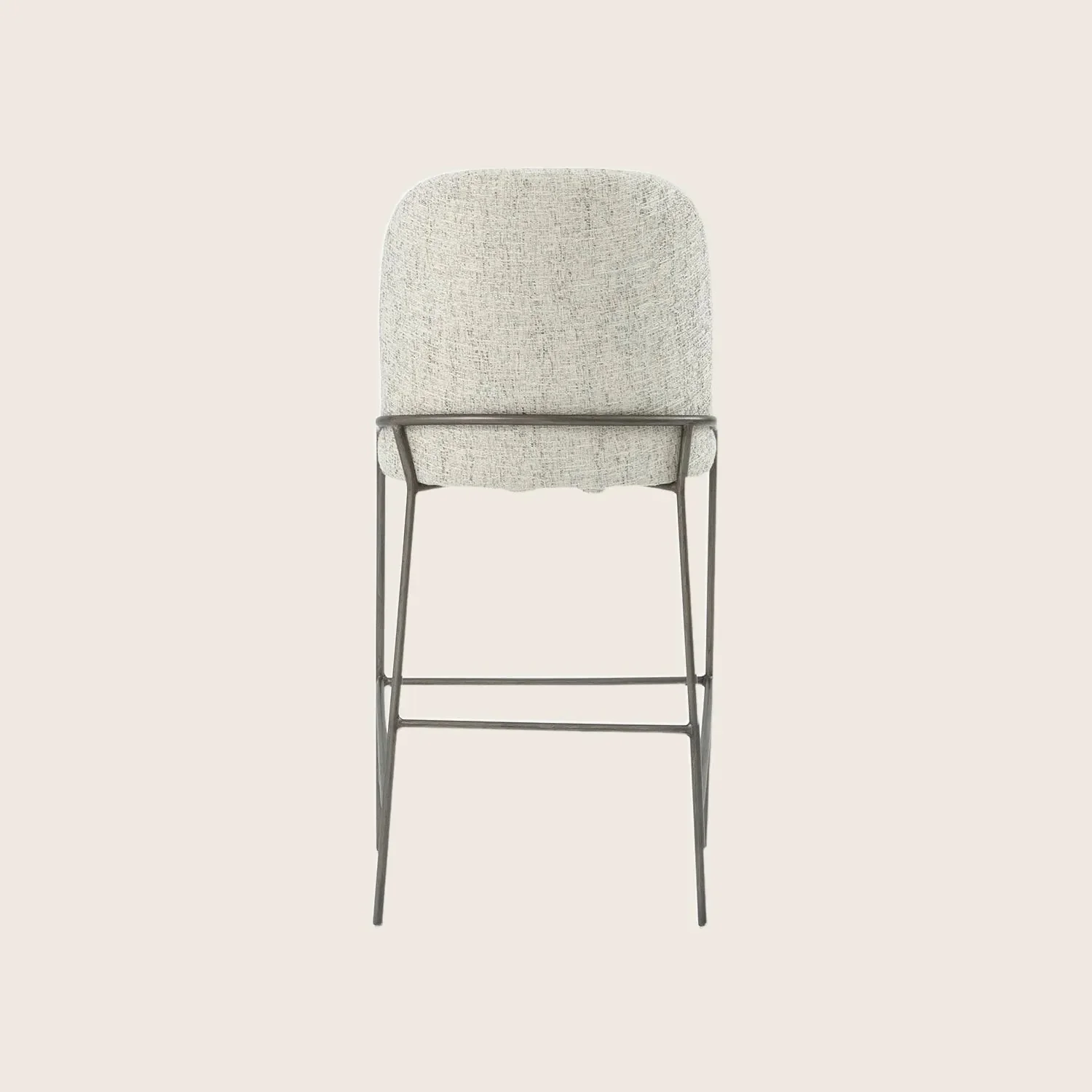 Curved Bar Stool, Natural - Image 7