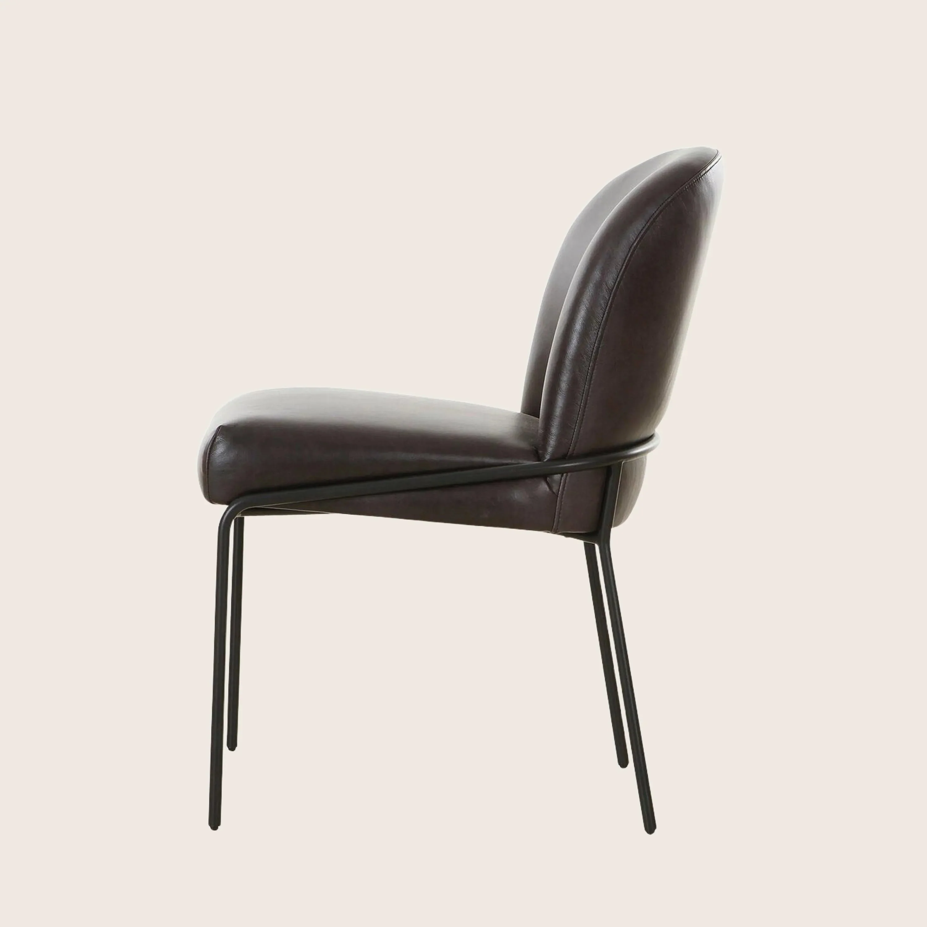 Astrud Leather Dining Chair - Image 10