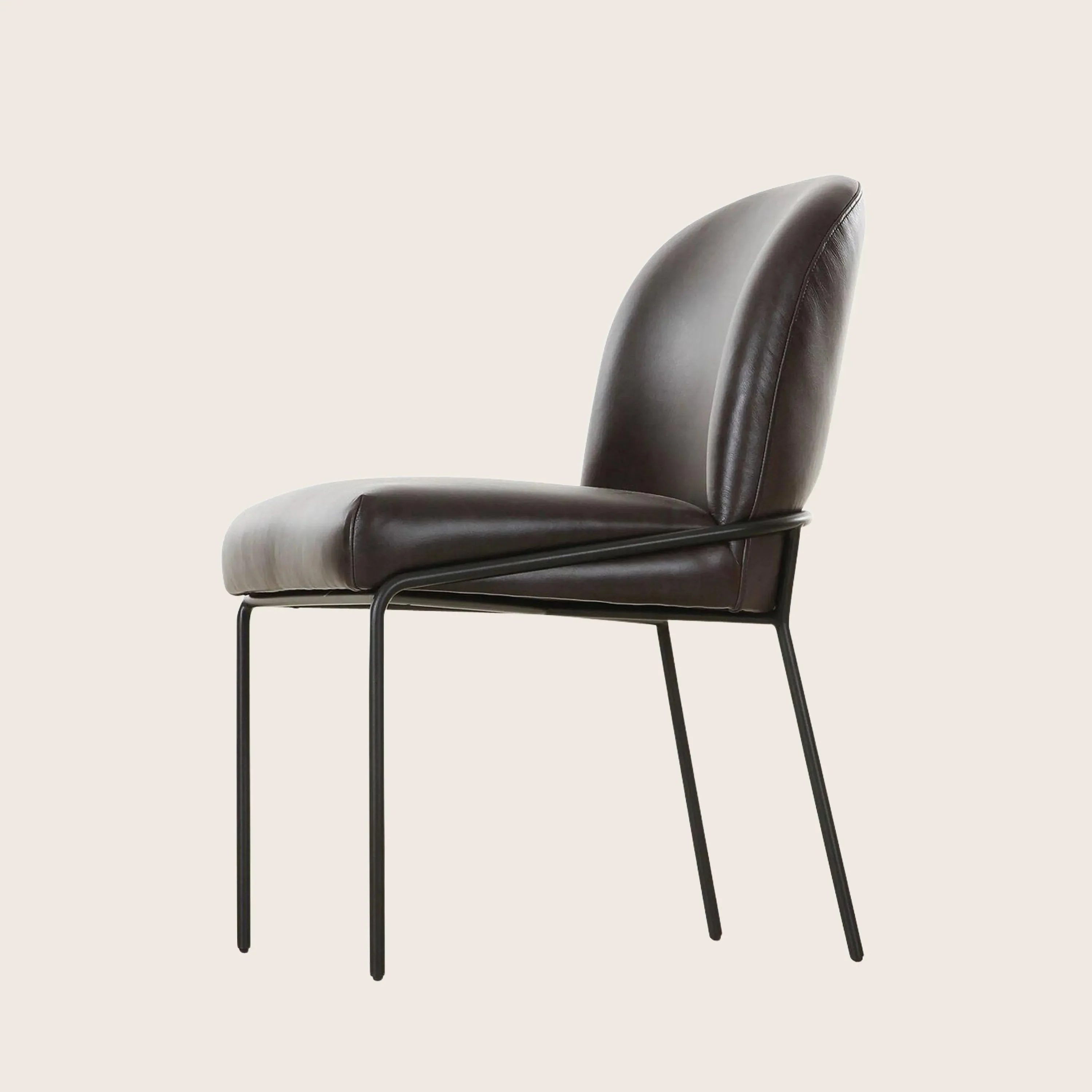 Astrud Leather Dining Chair - Image 11