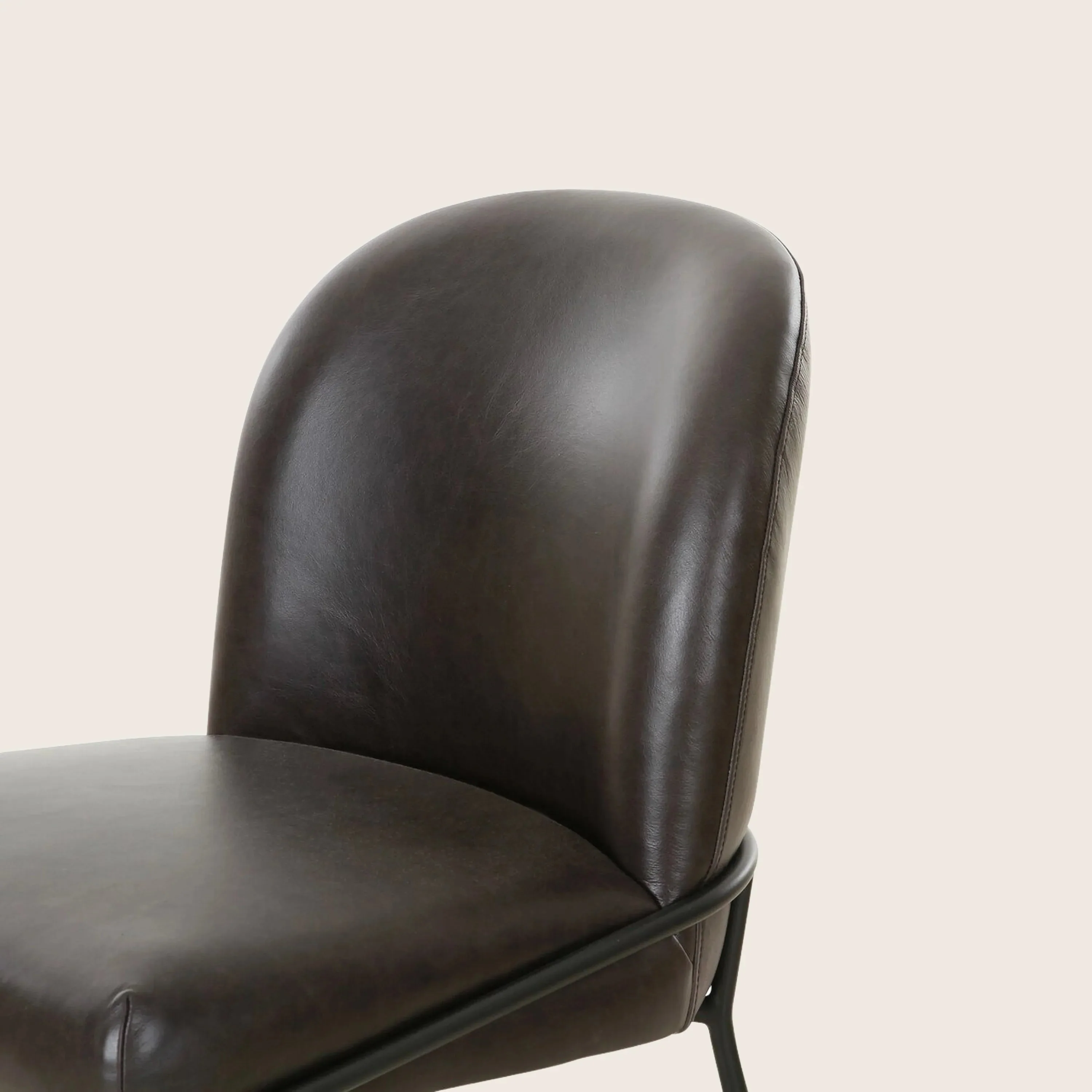 Astrud Leather Dining Chair - Image 13