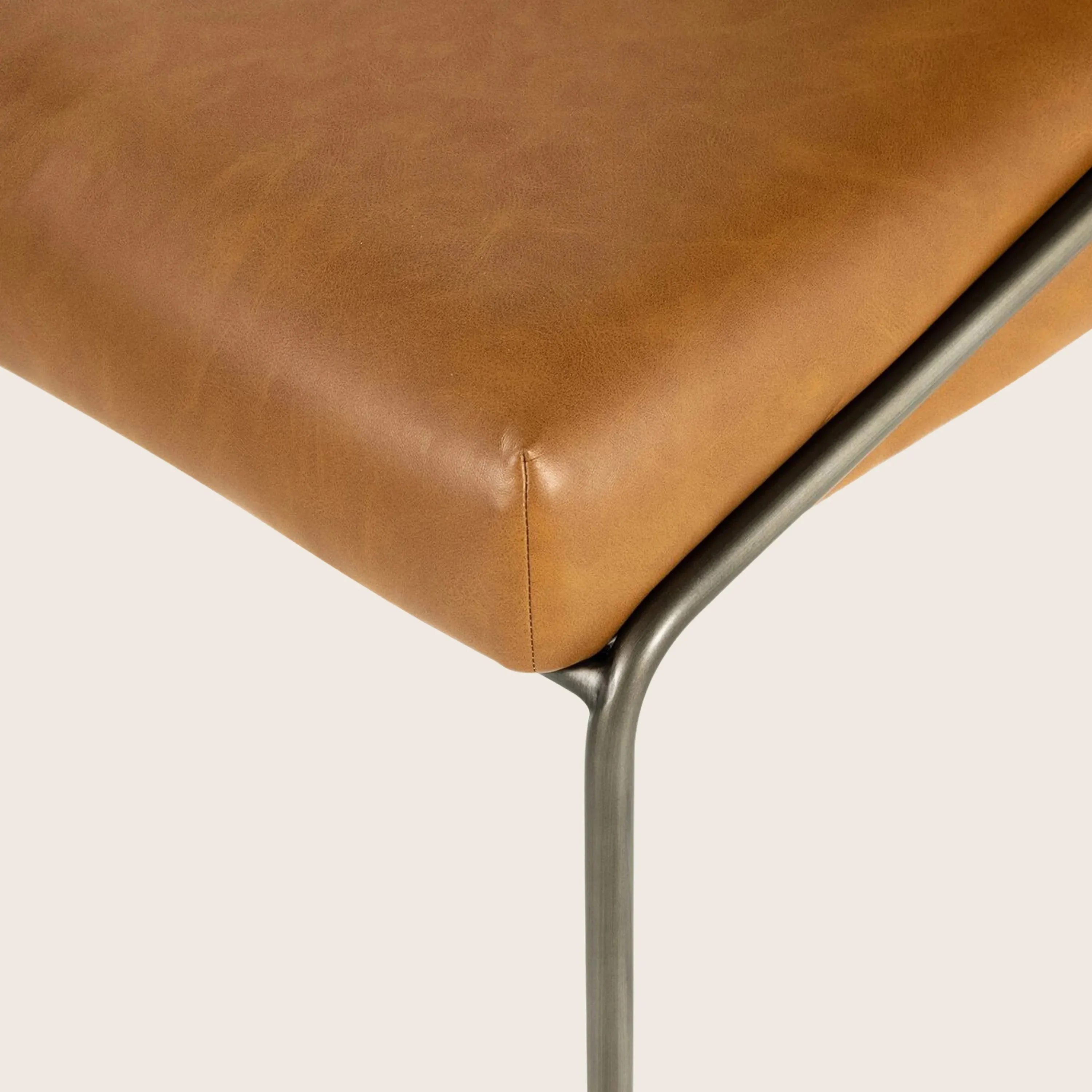 Astrud Leather Dining Chair - Image 6