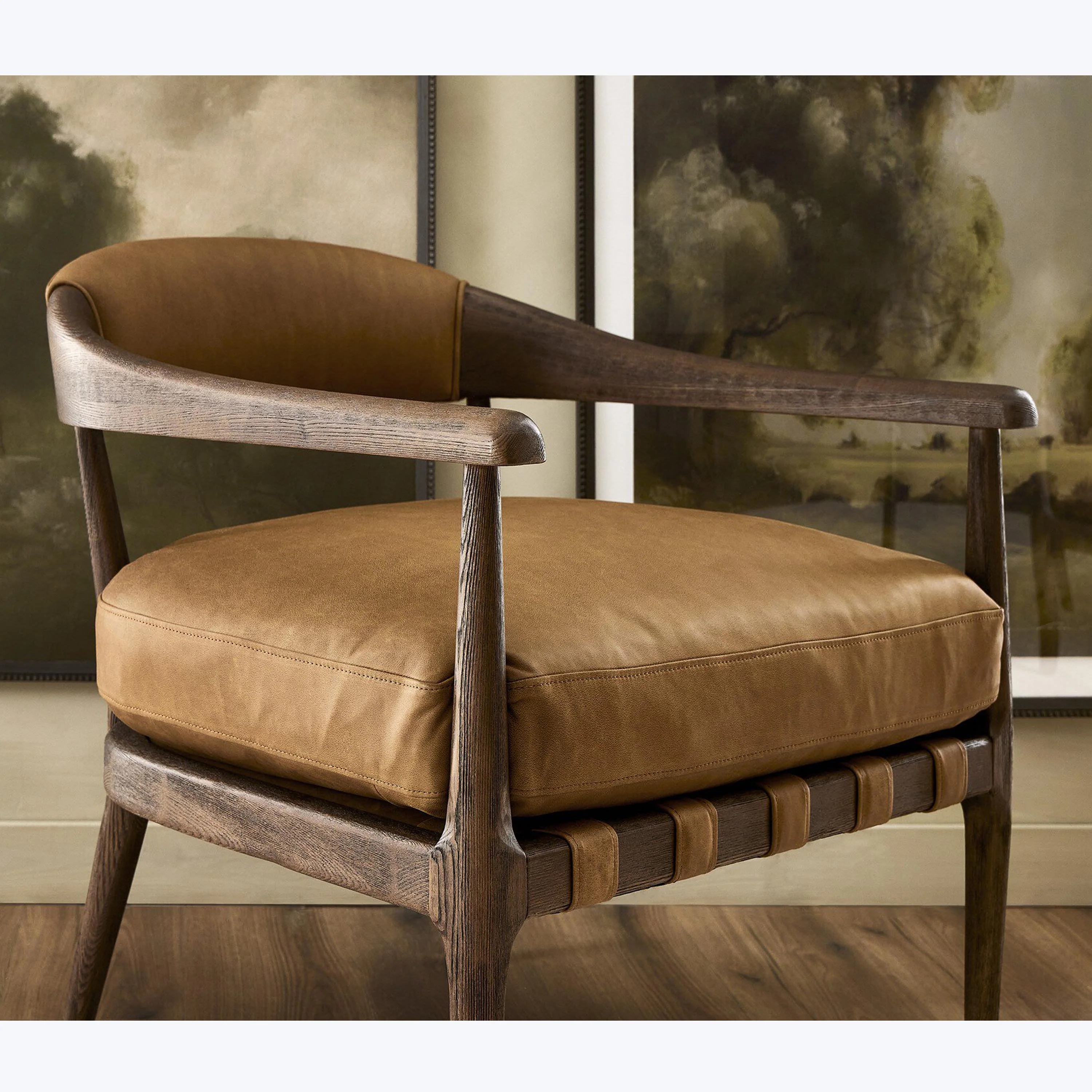 Dane Leather Chair - Image 18