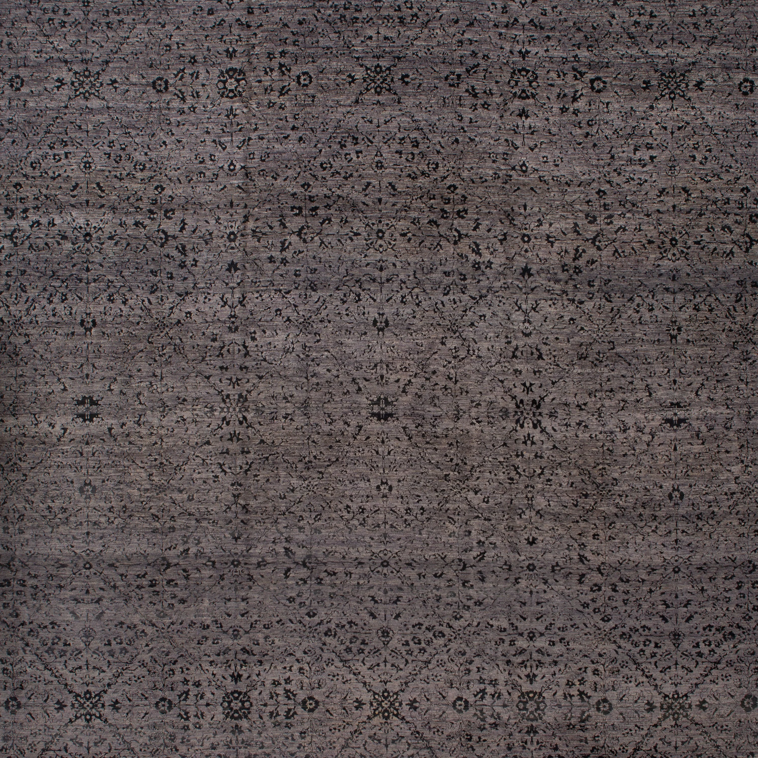 Grey Transitional Wool Rug - 12' x 14'11" - Image 2