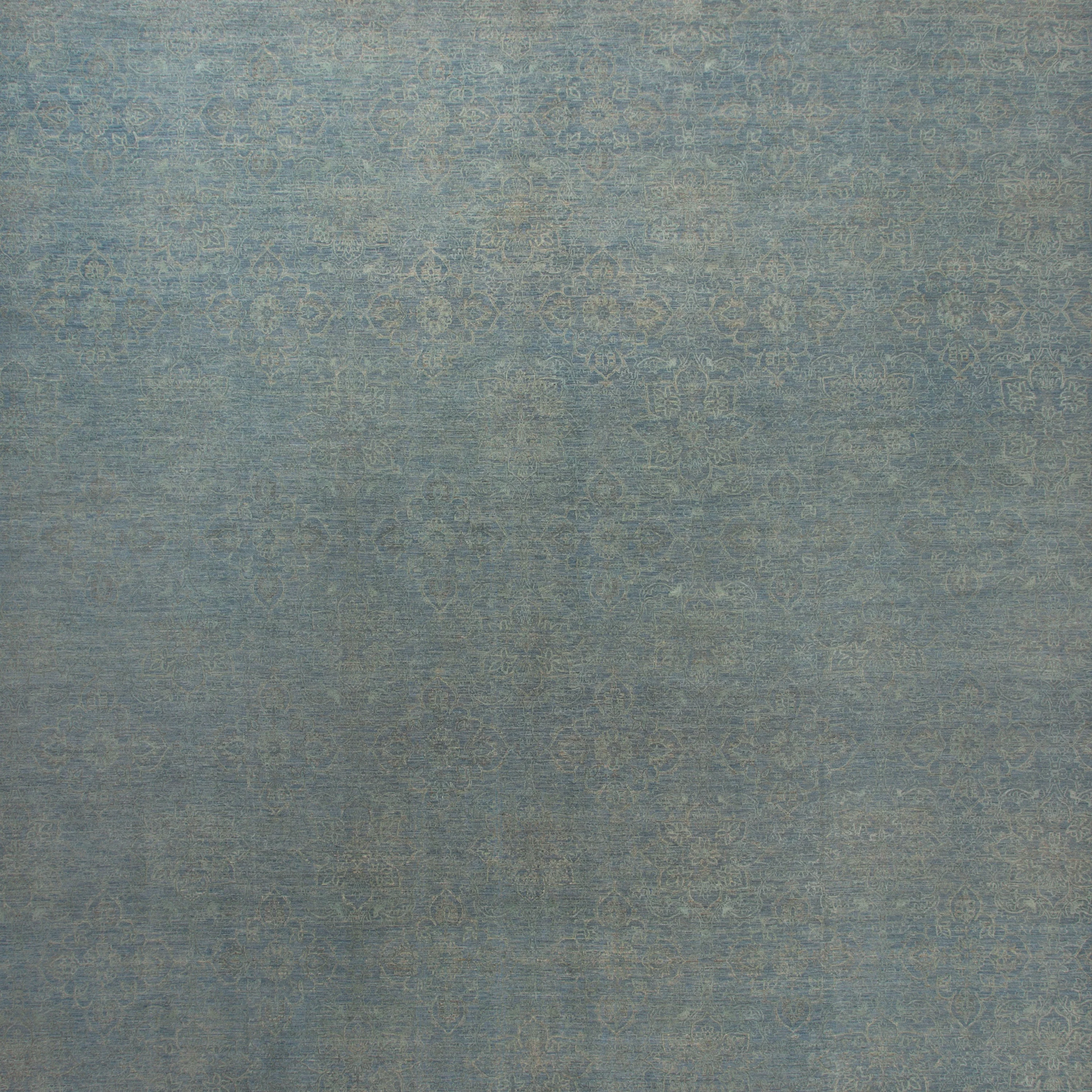 Blue Transitional Wool Rug - 15'1" x 23'1" - Image 2