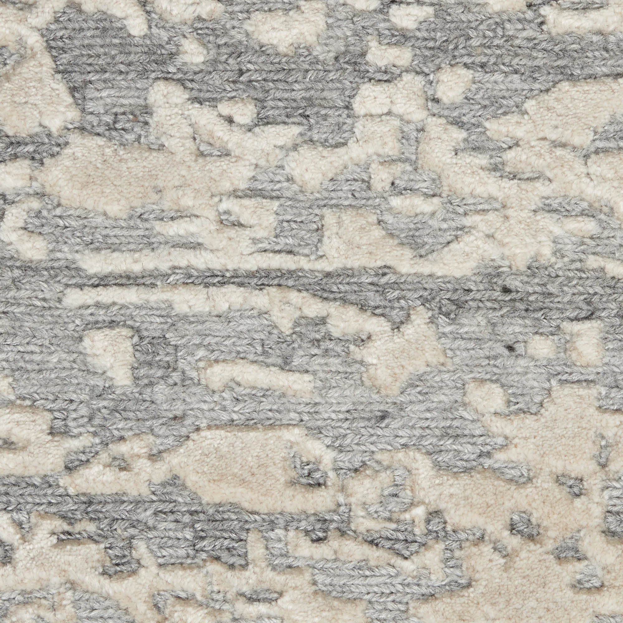 Silver Essentials Modern Wool Luxcelle Blend Rug - Image 5