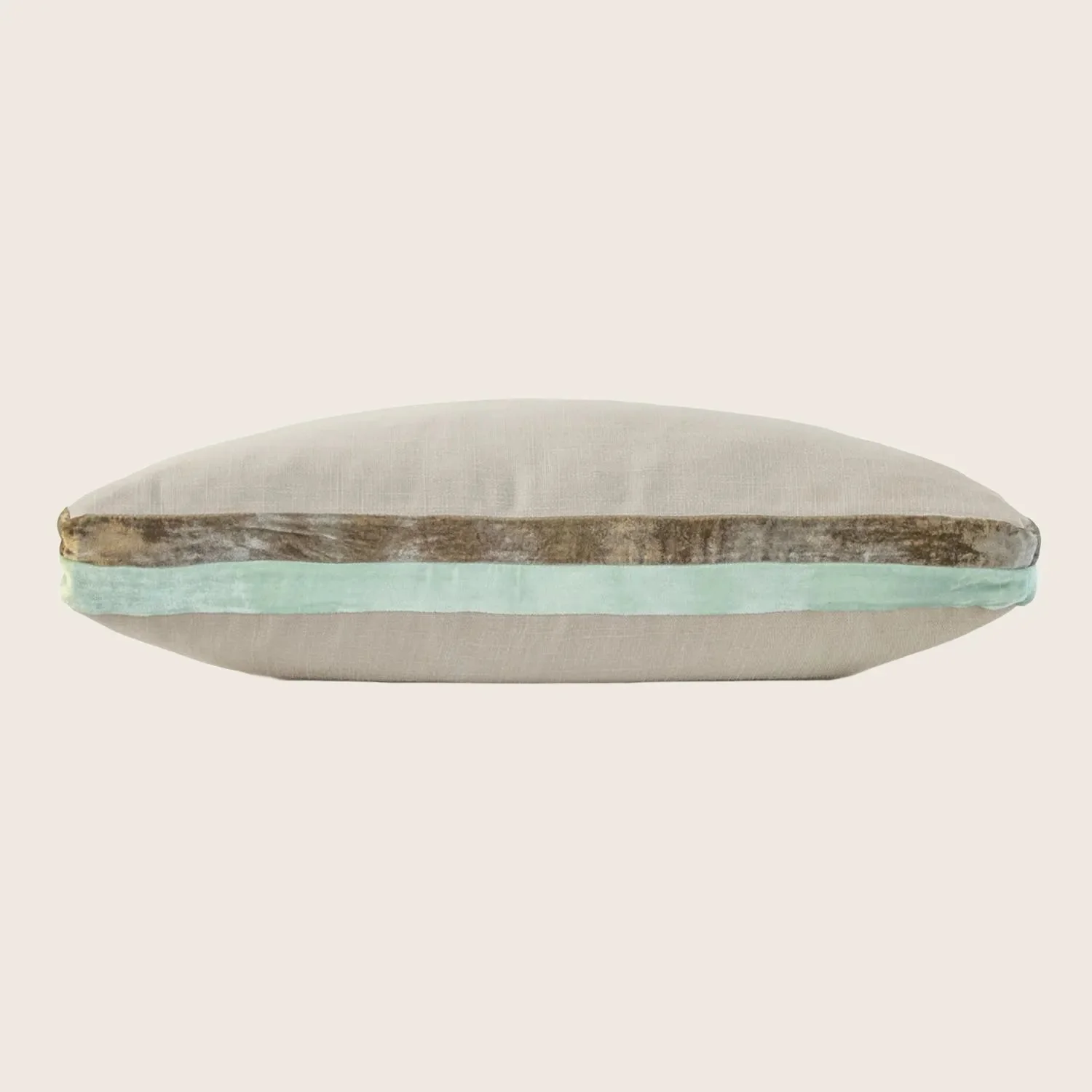 Double Tuxedo Pillow, Seaweed - Image 4