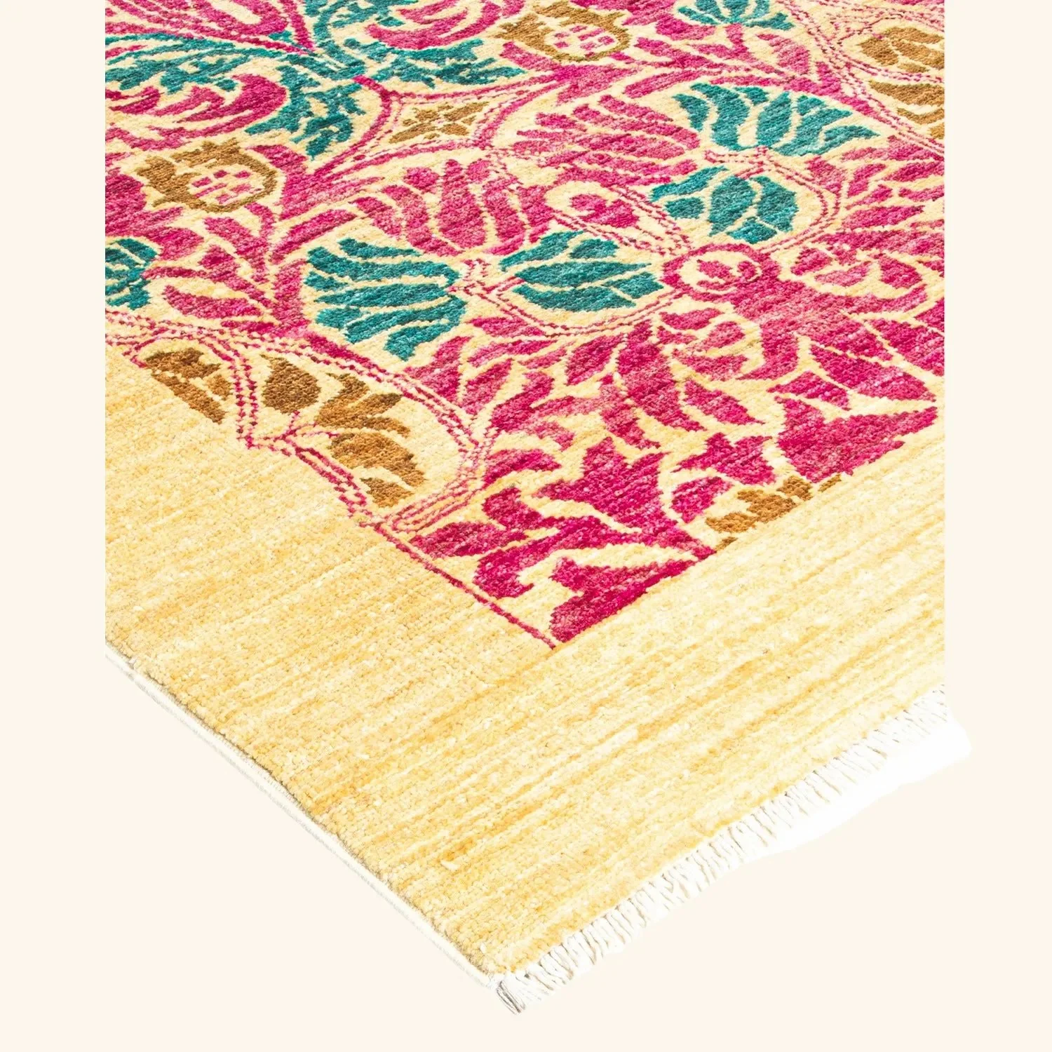 Purple Transitional Wool Rug - 9'10" x 13'8" - Image 2