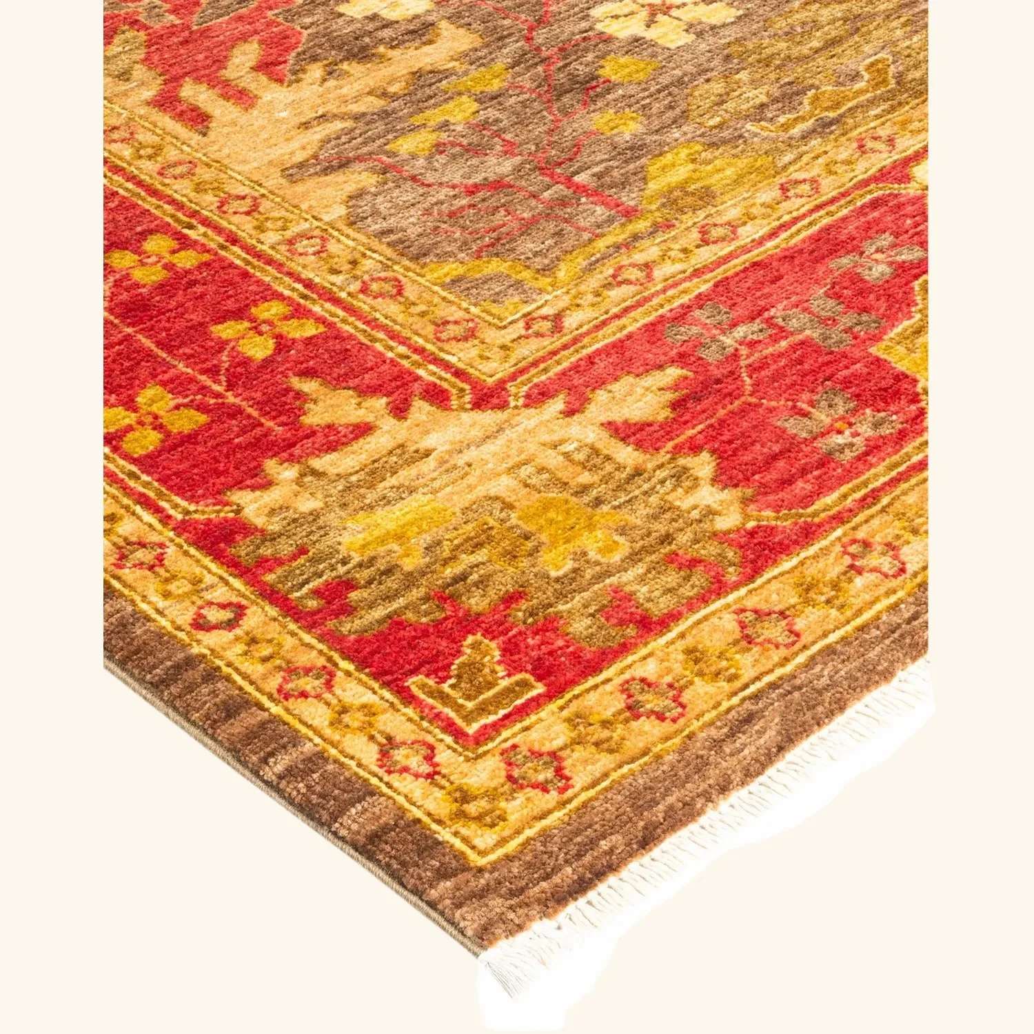 Multi Transitional Wool Rug - 6'1" x 8'8" - Image 2