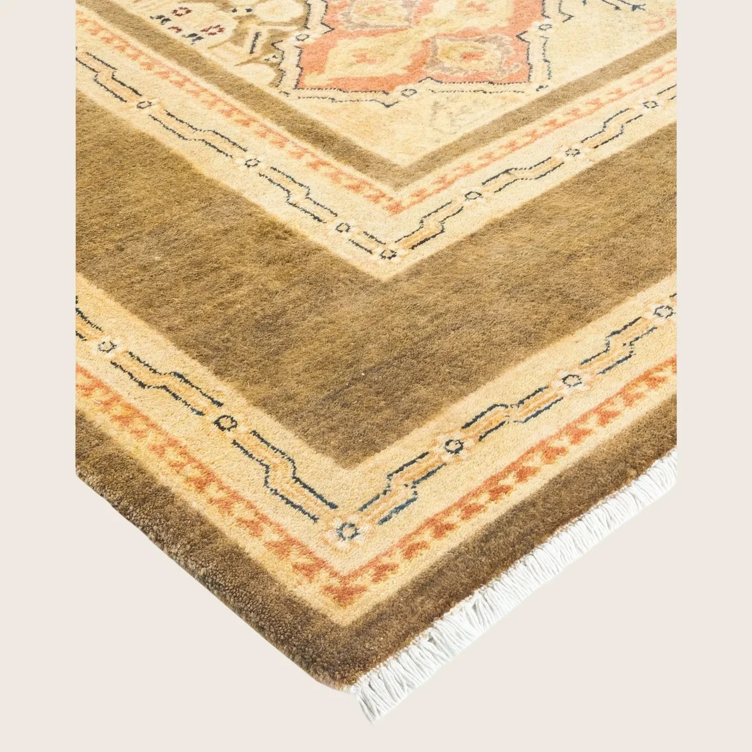 Multicolored Traditional Wool Rug - 6' x 8'5" - Image 2