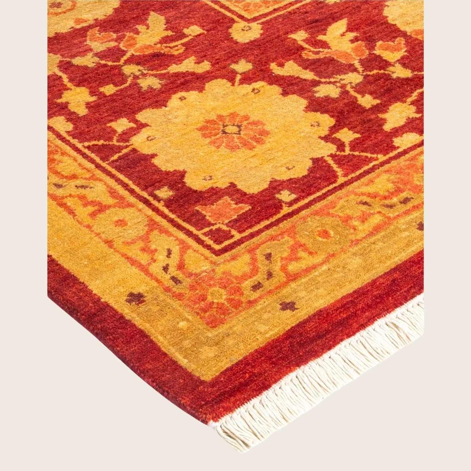 Red Traditional Wool Rug - 10'2" x 15'1" - Image 2