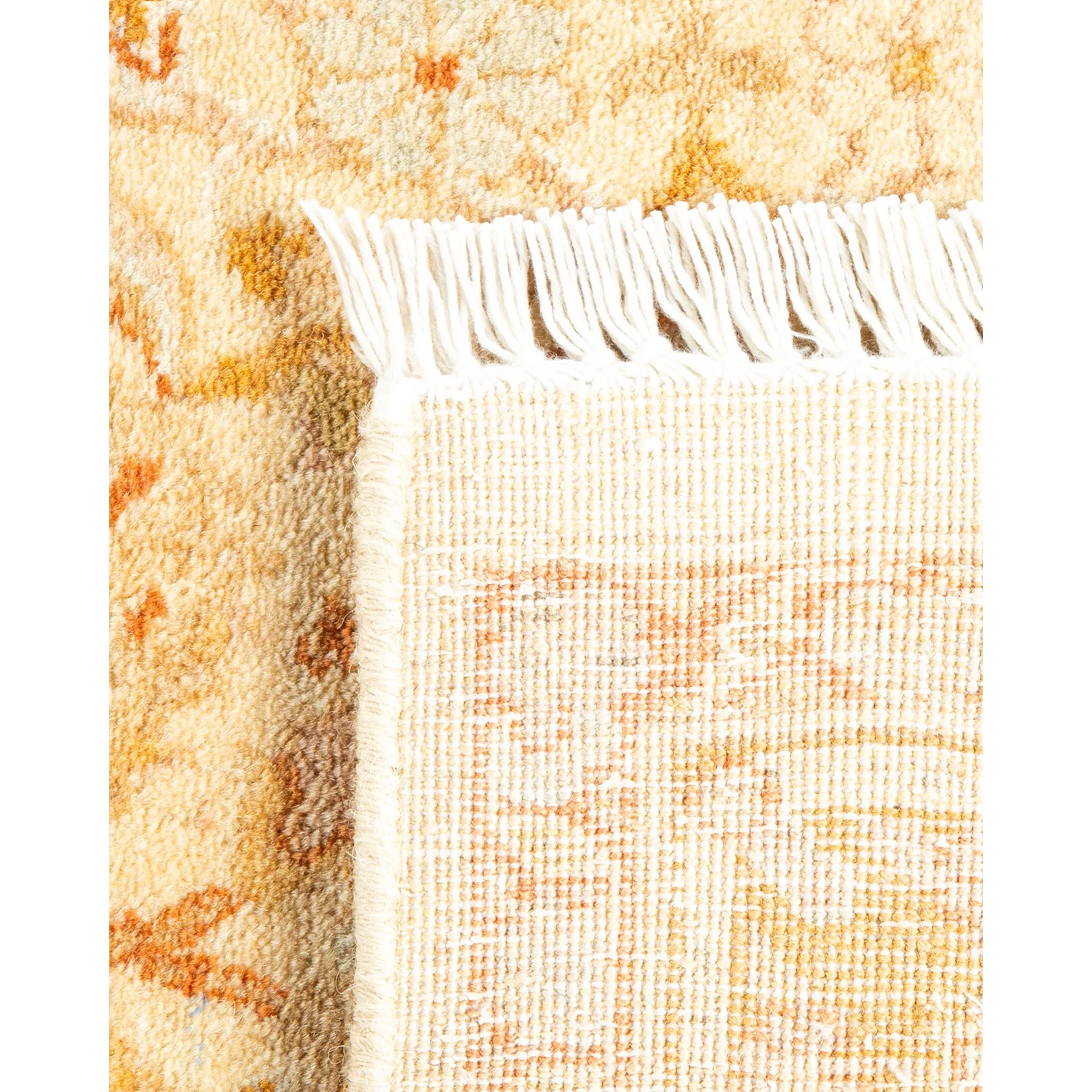 Beige Traditional Wool Runner - 3' x 10'10" - Image 5