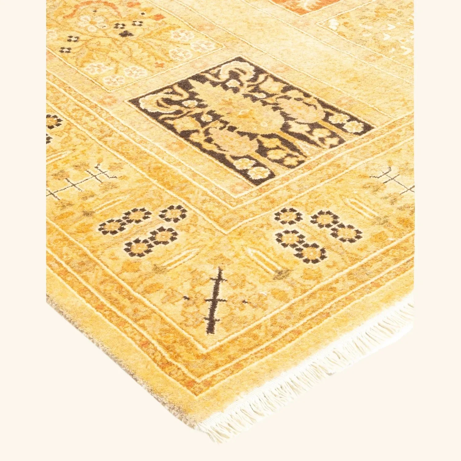 Multi Transitional Wool Runner - 3'1" x 12'8" - Image 2